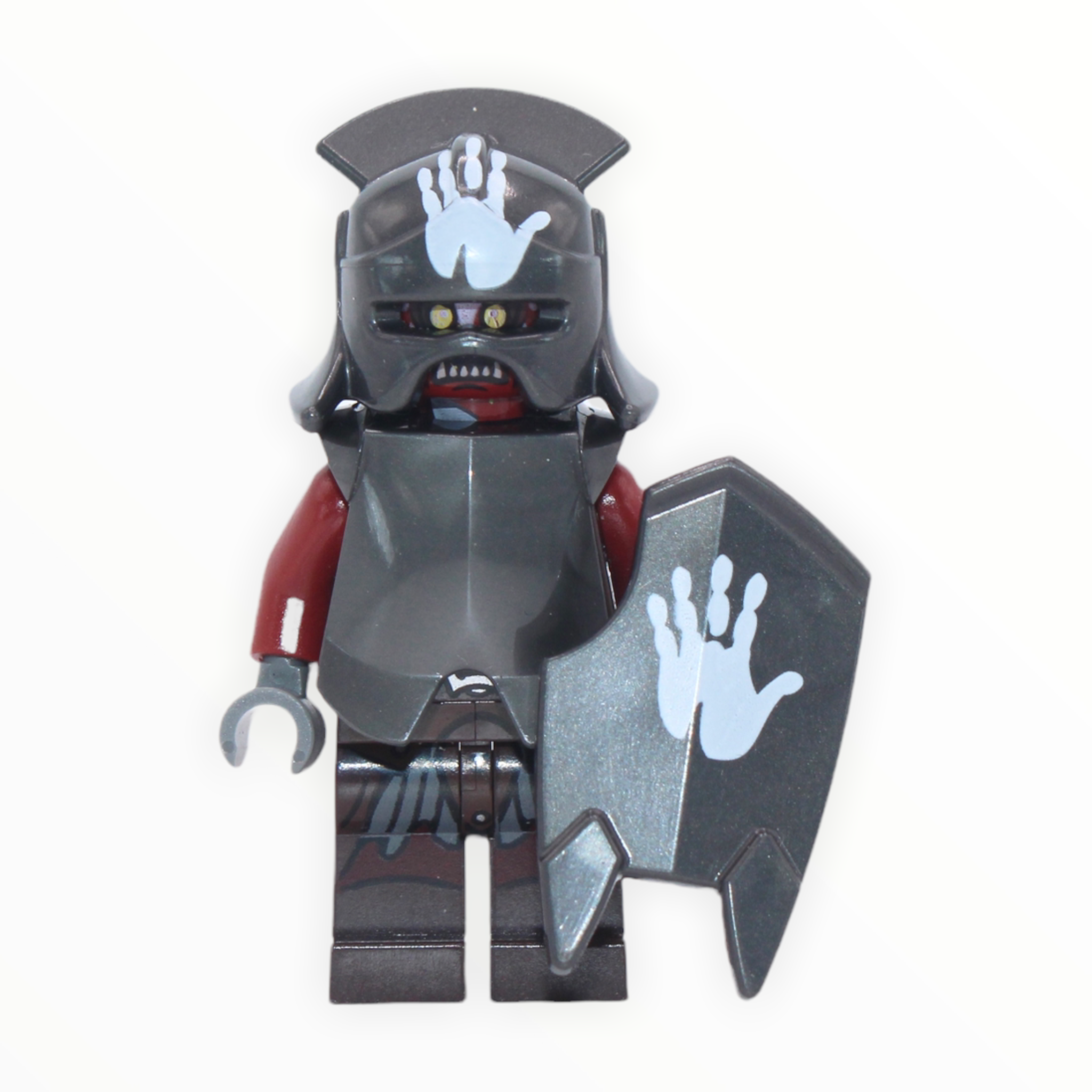 Uruk-hai (handprint helmet and handprint shield)