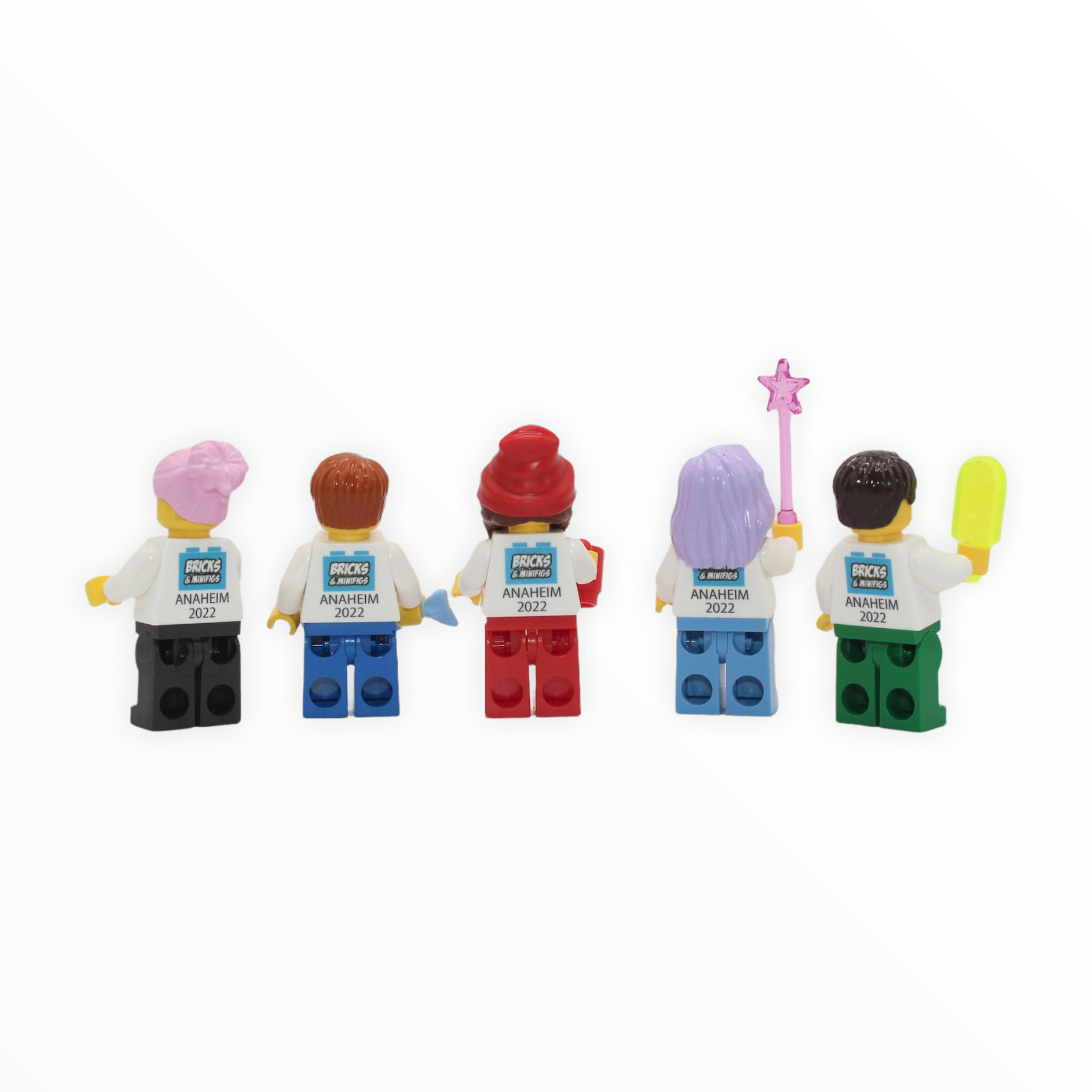 Bricks & Minifigs Anaheim 2022 Anniversary Heart Necklace Minifigure