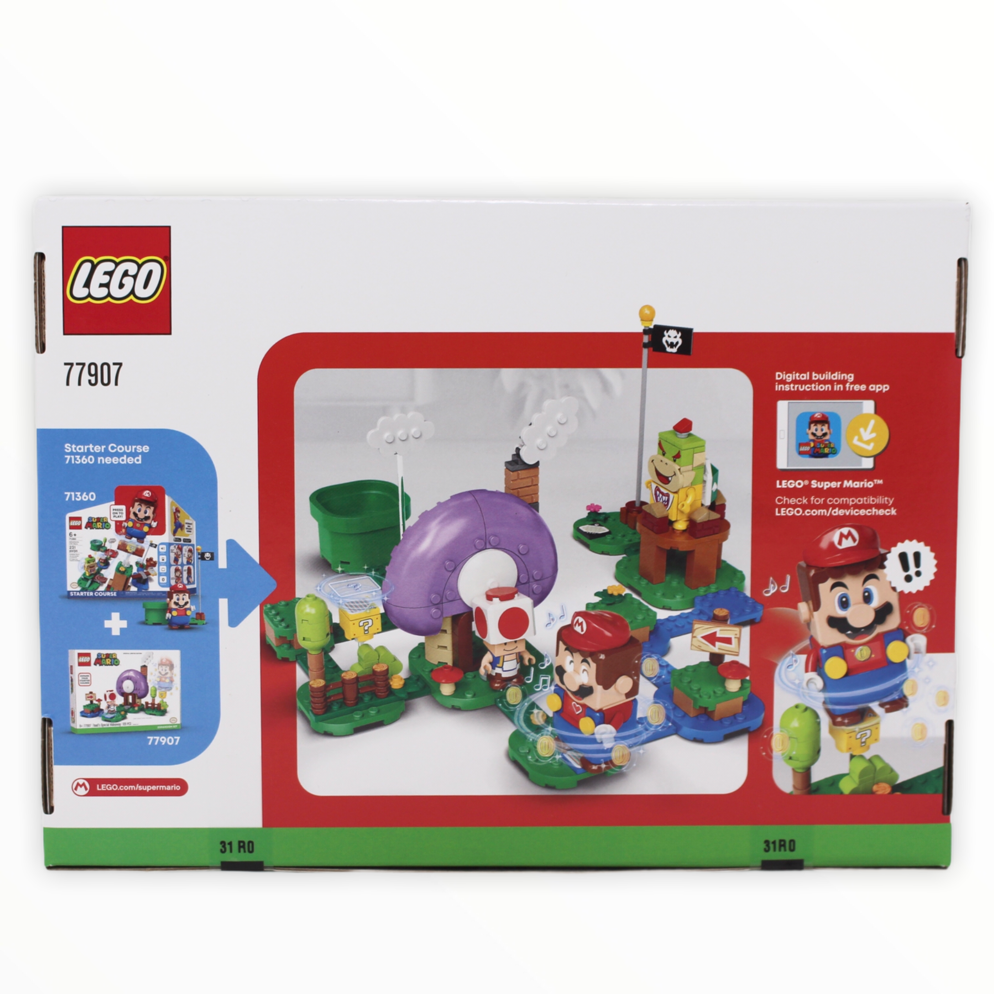 Retired Set 77907 Super Mario Toad’s Special Hideaway - Expansion Set - San Diego Comic-Con 2020 Exclusive