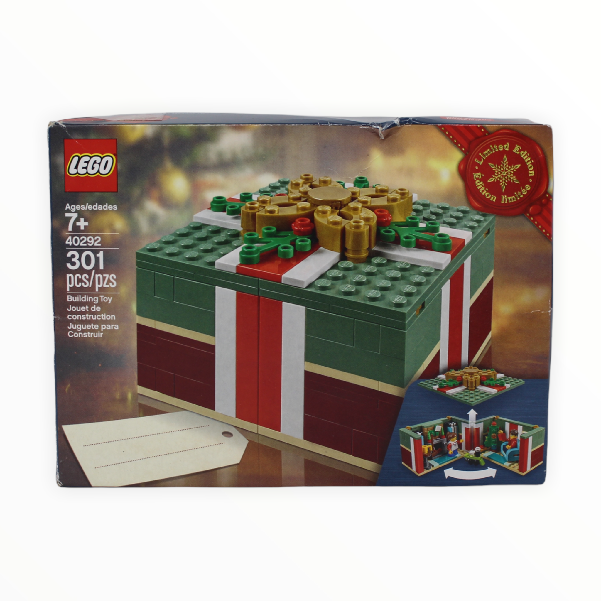 Certified Used Set 40292 LEGO Christmas Gift Box