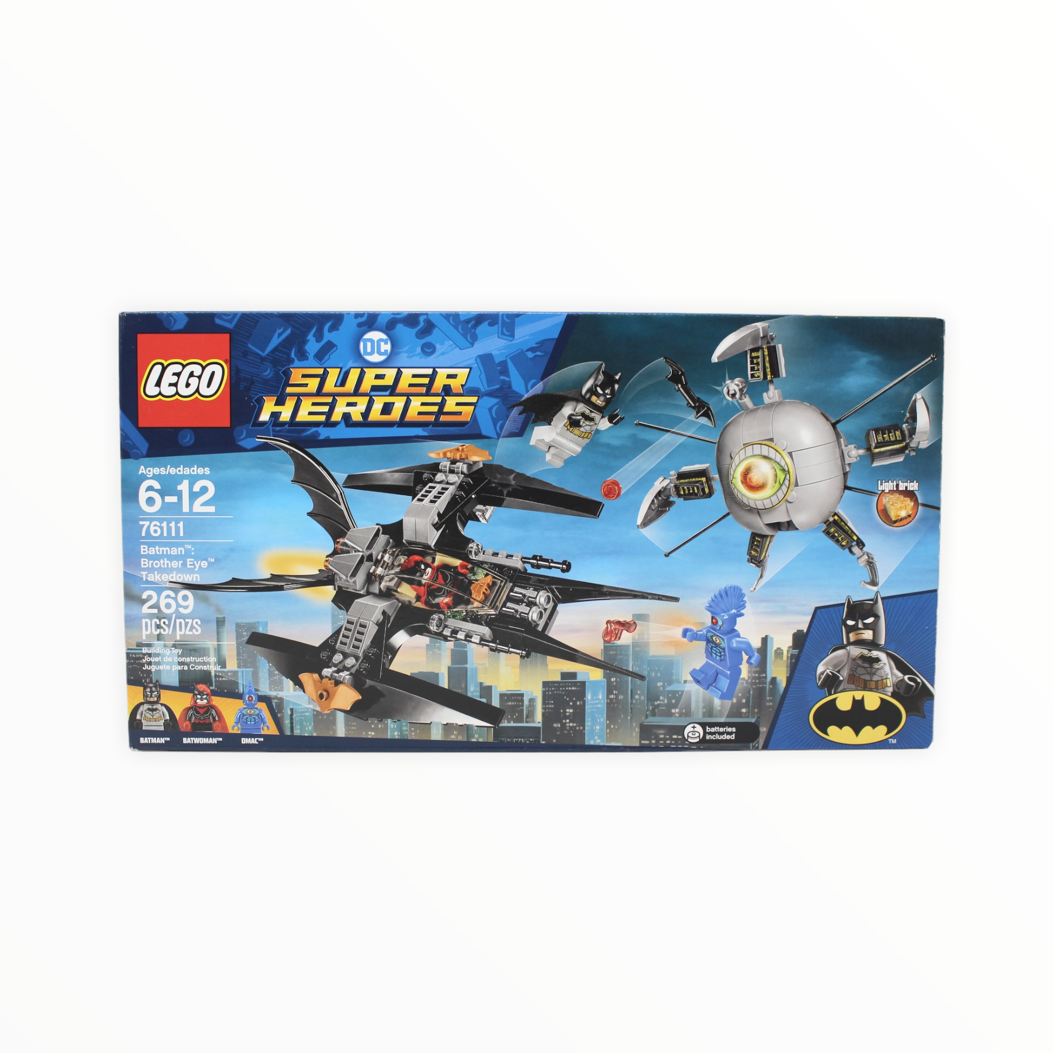 Certified Used Set 76111 DC Super Heroes Batman: Brother Eye Takedown