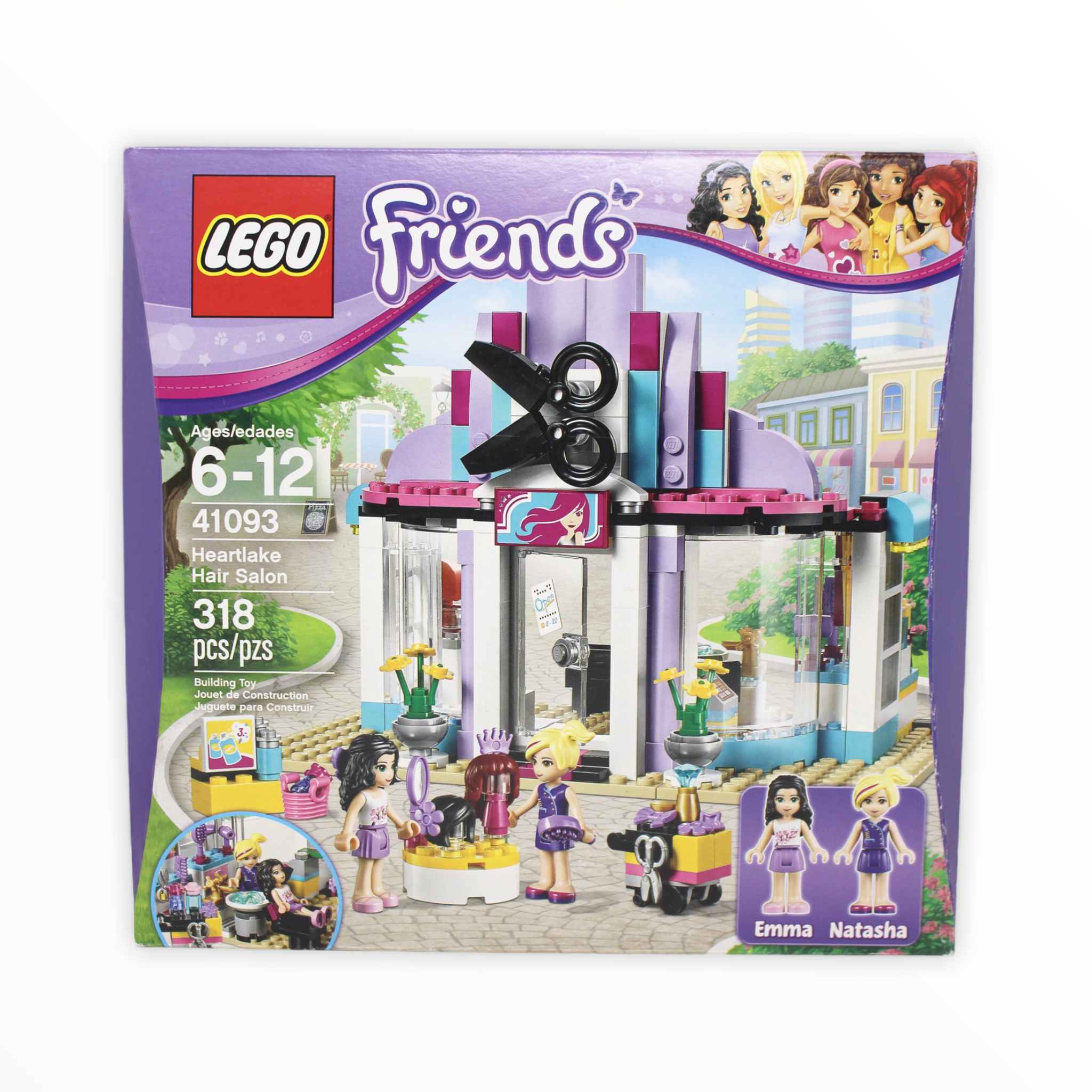 Certified Used Set 41093 Friends Heartlake Hair Salon