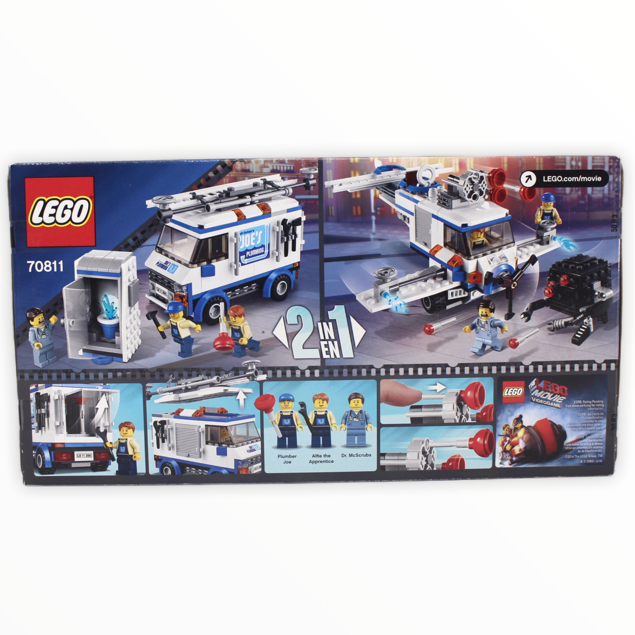 Retired Set 70811 LEGO Movie The Flying Flusher
