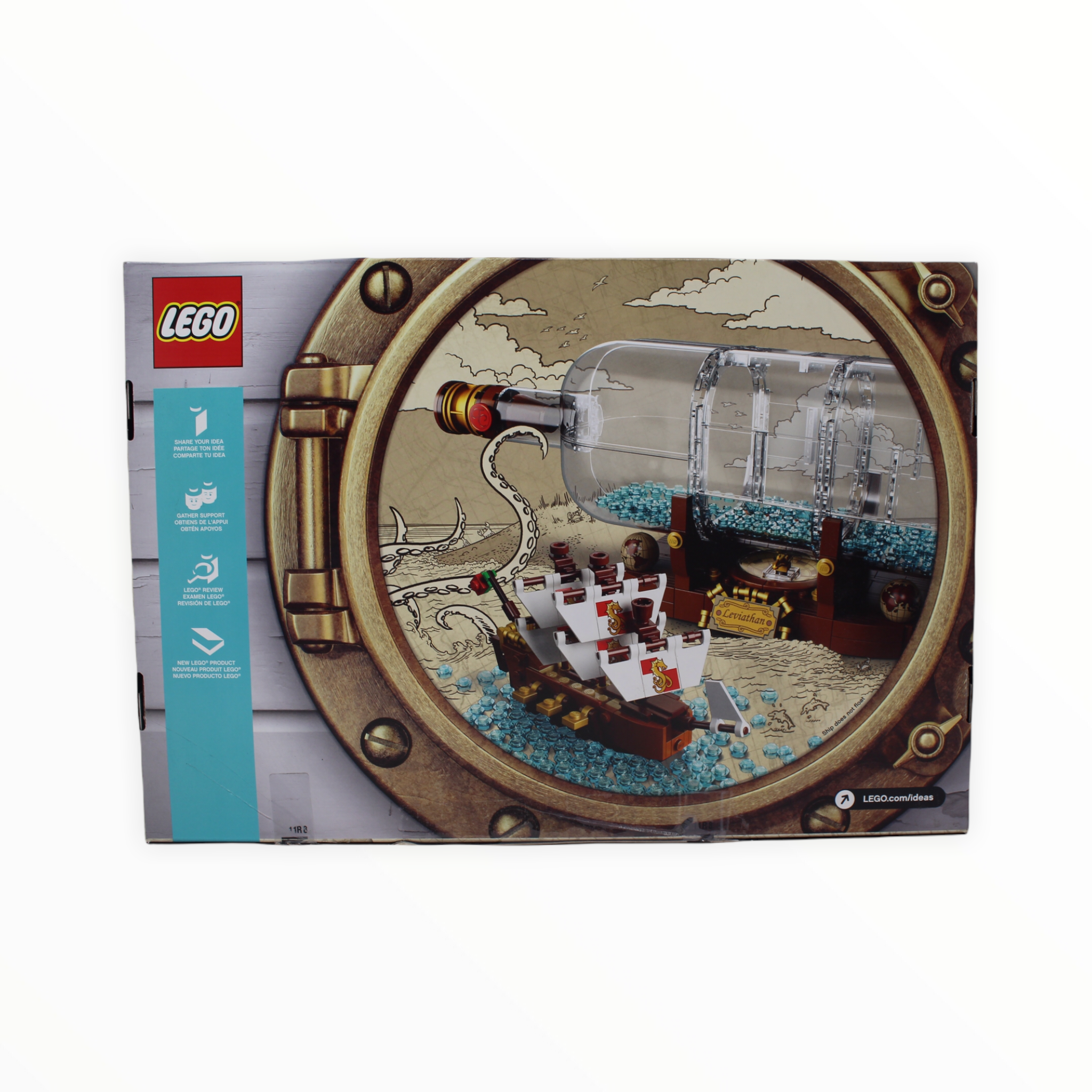 Certified Used Set 21313 LEGO Ideas Ship in a Bottle
