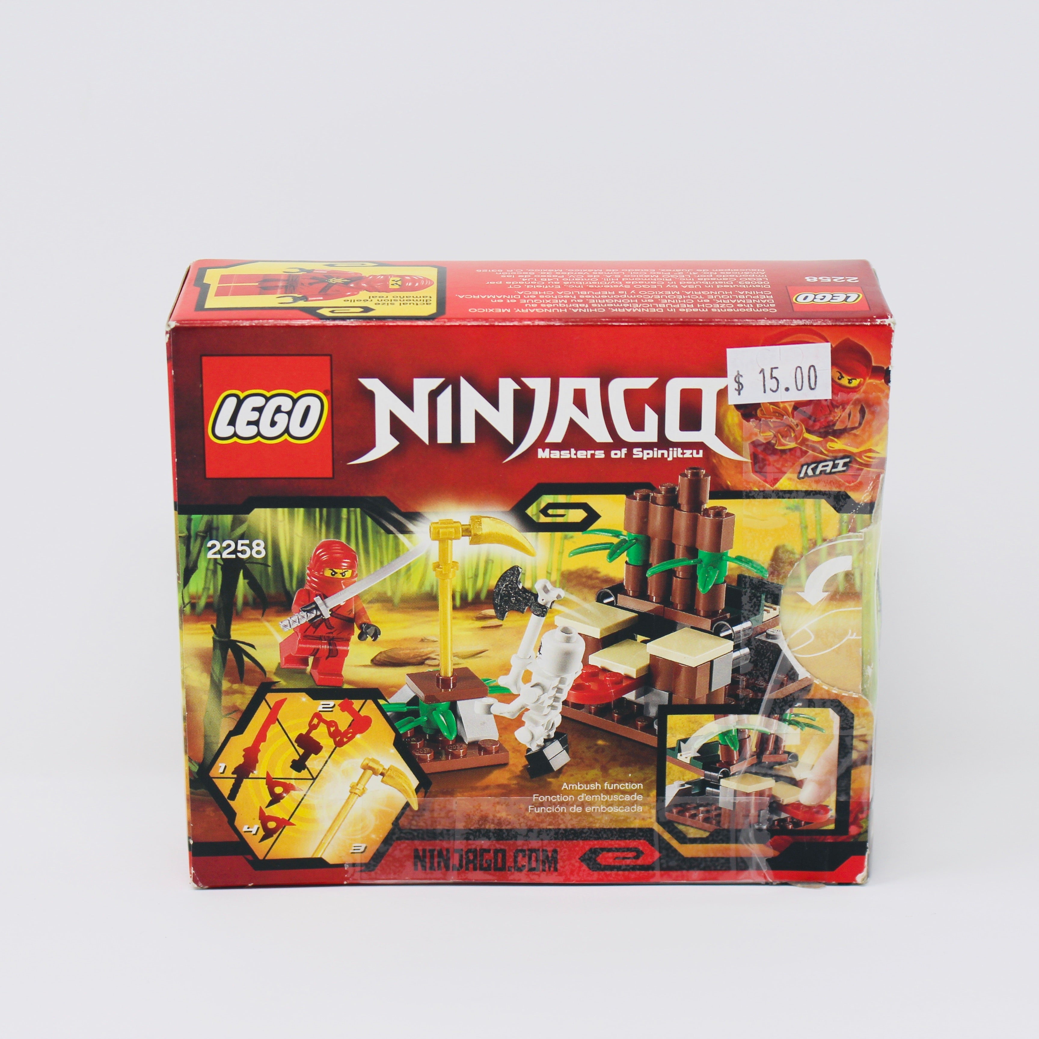 Certified Used Set 2258 Ninjago Ninja Ambush