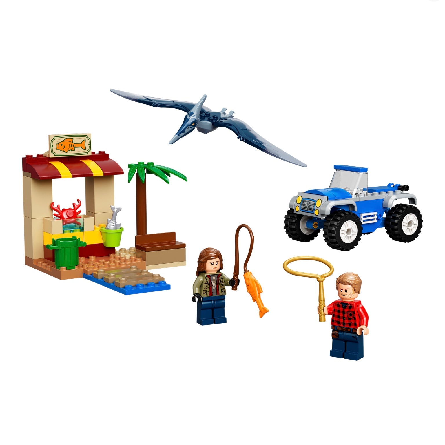 Retired Set 76943 Jurassic World Pteranodon Chase