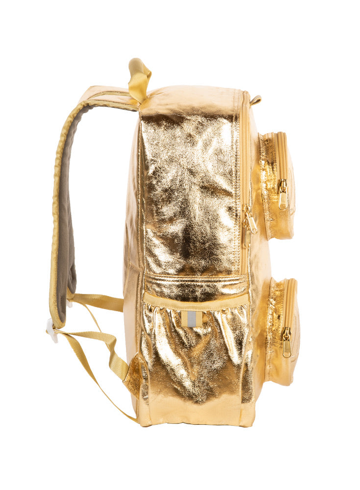 Gold LEGO Brick Backpack