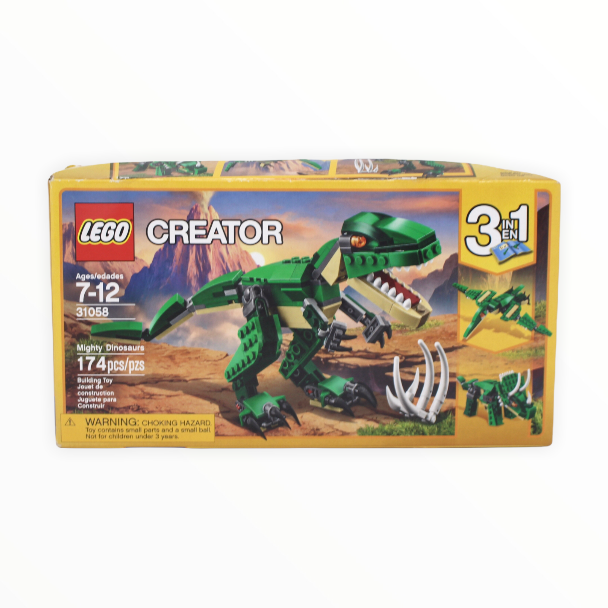 Lego creator 3 in 1 dinosaur 31058 deals