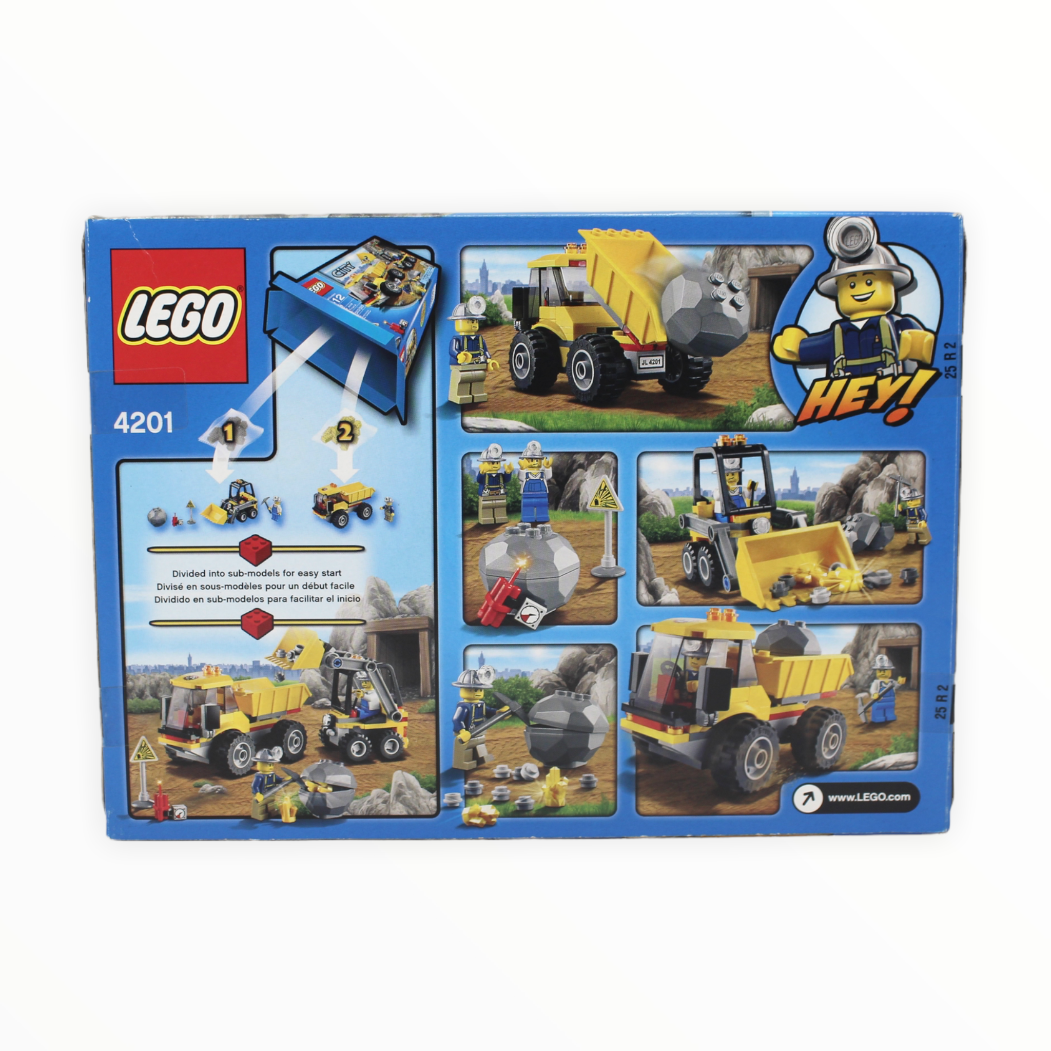 Retired Set 4201 City Loader and Dump Truck