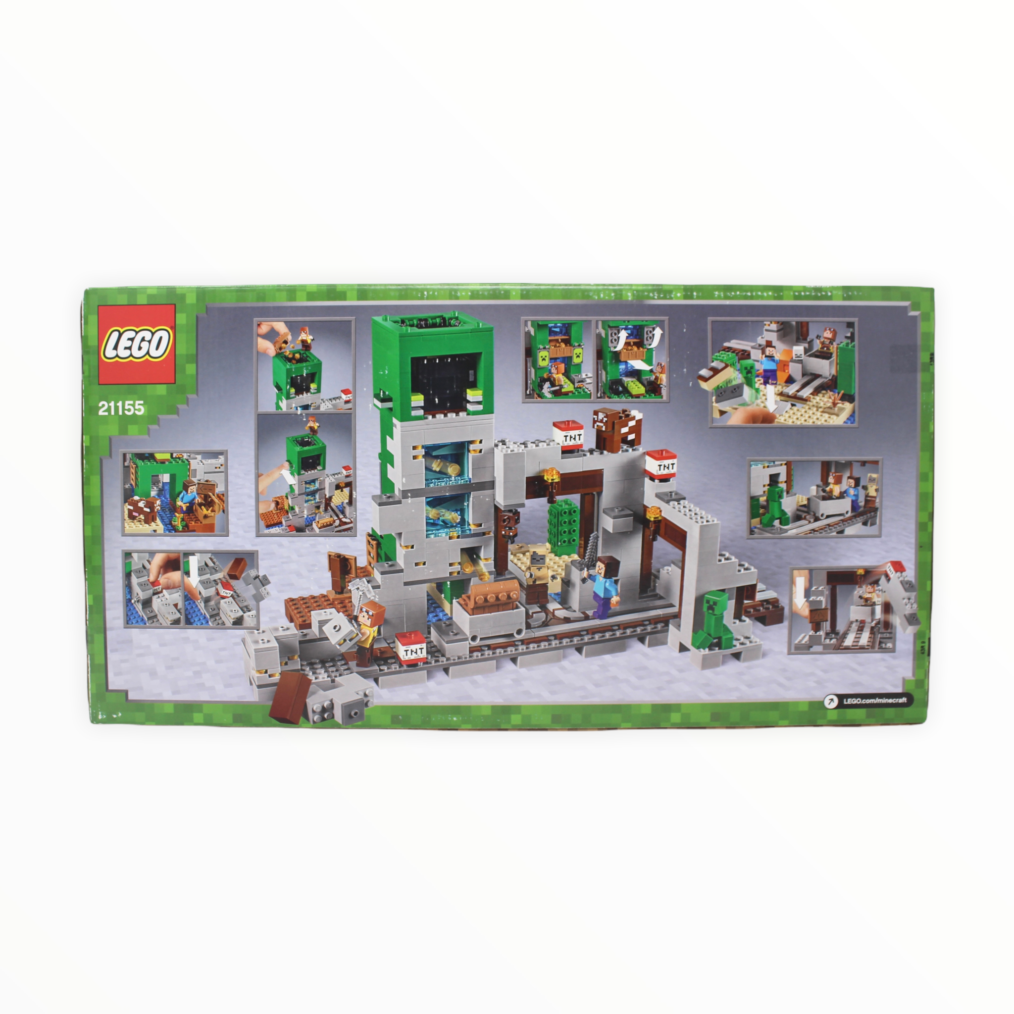 Retired Set 21155 Minecraft The Creeper Mine