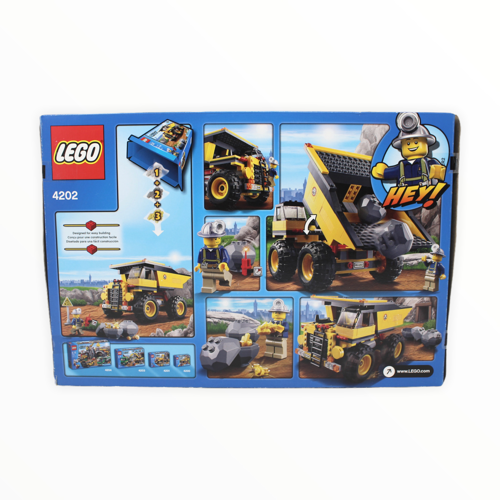 Retired Set 4202 City Mining Truck