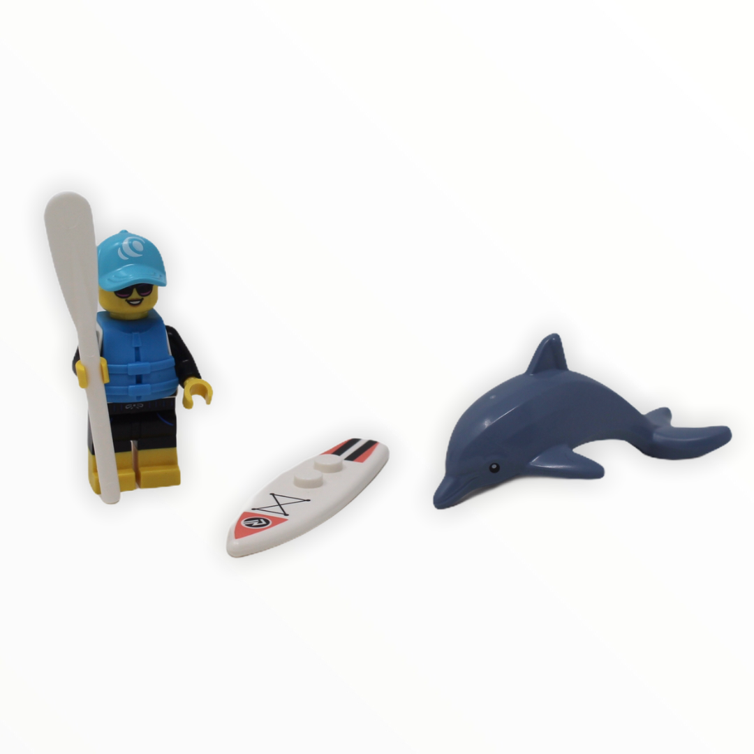 LEGO Series 21: Paddle Surfer