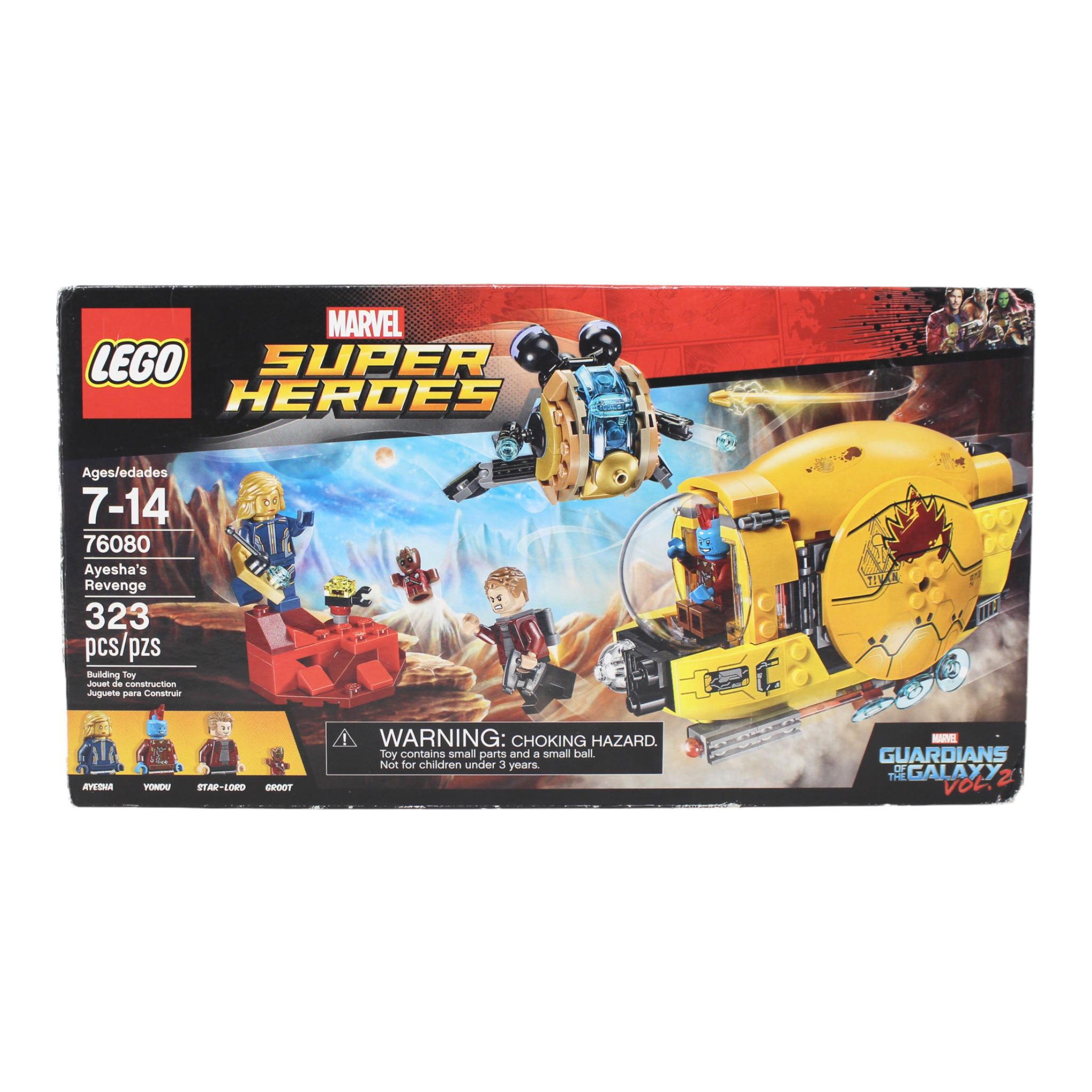 Certified Used Set 76080 Marvel Super Heroes Ayesha’s Revenge