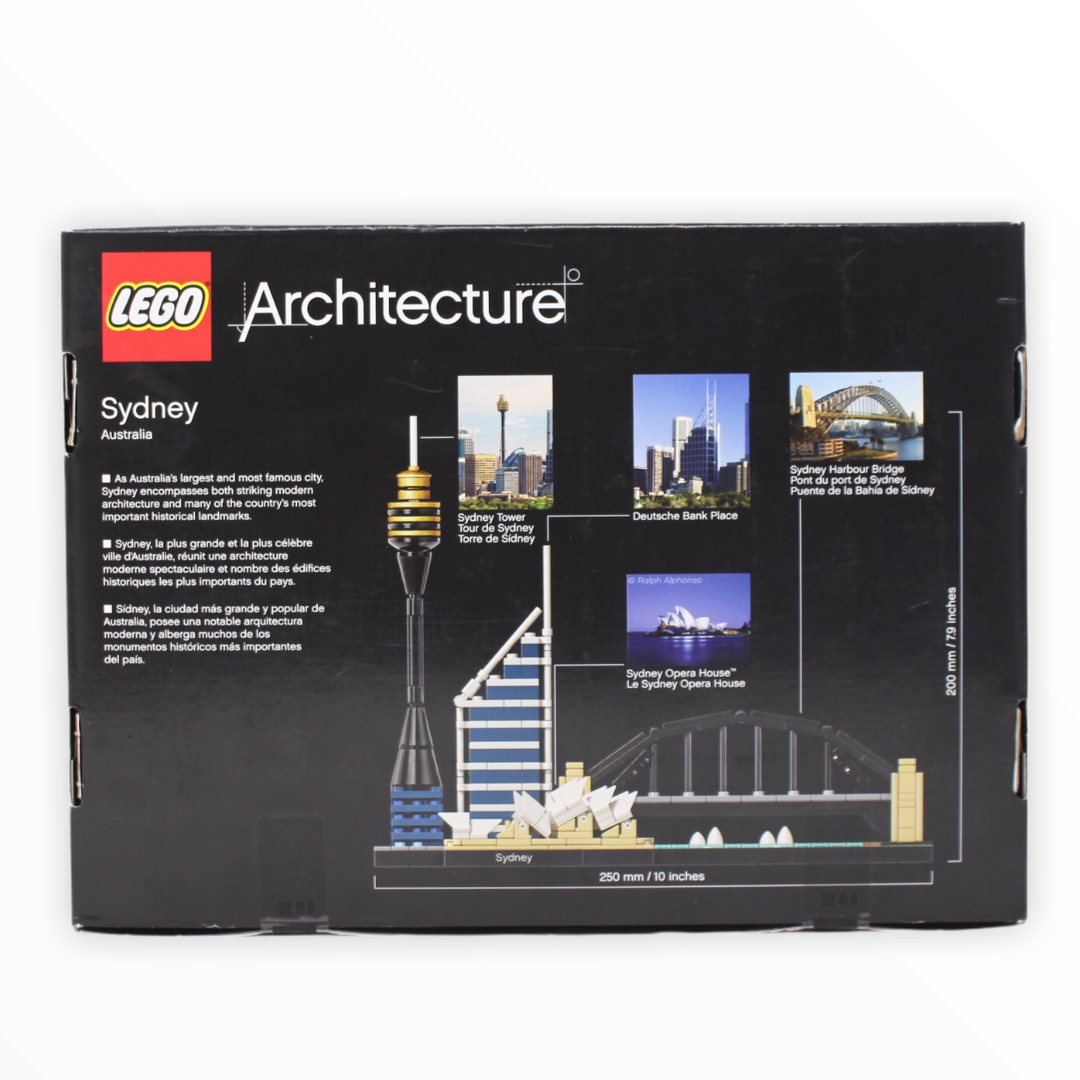 Retired Set 21032 Architecture Sydney
