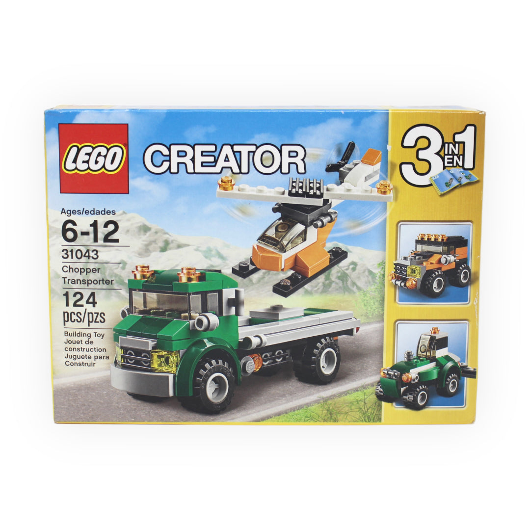 Retired Set 31043 Creator Chopper Transporter