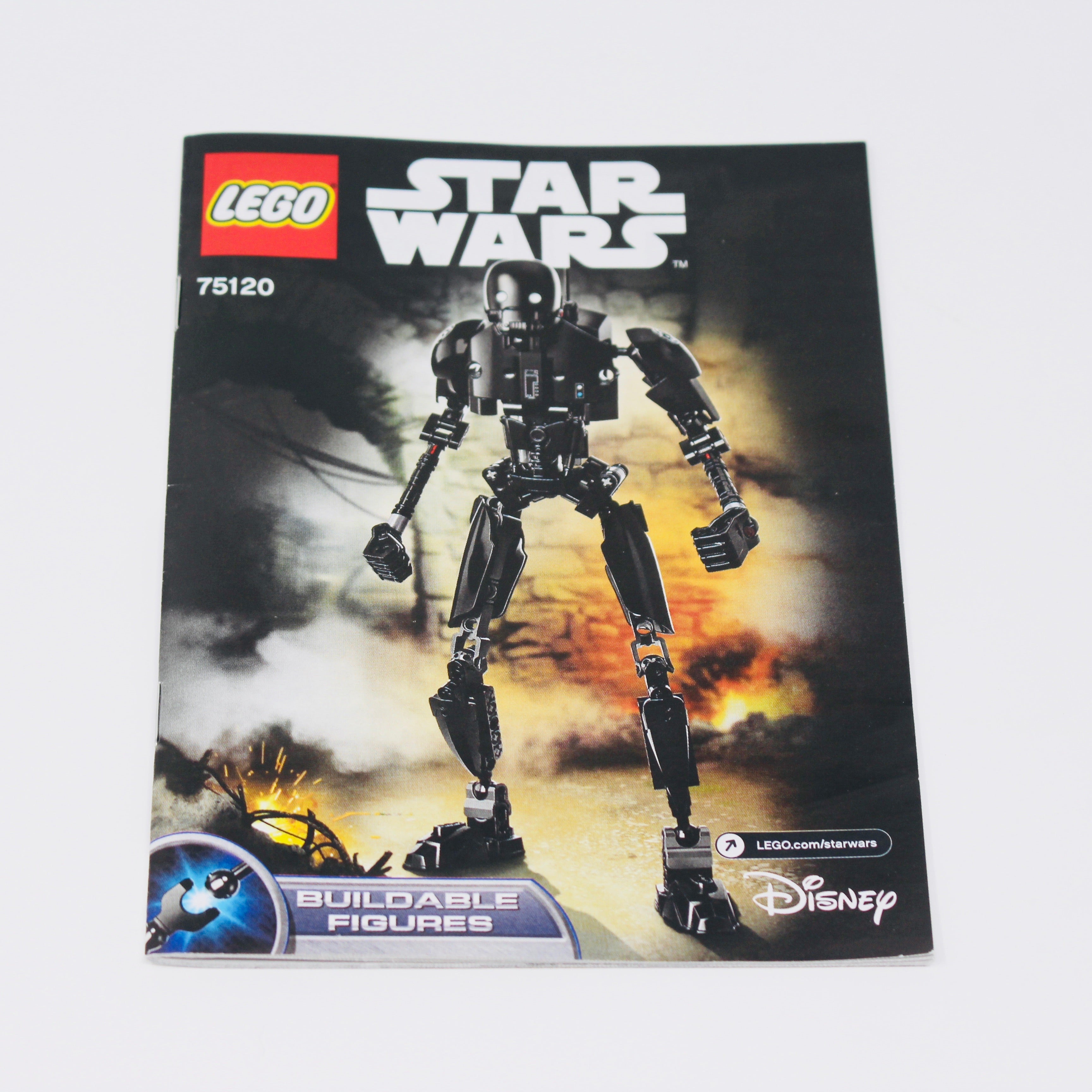 Used Set 75120 Star Wars Buildable Figures K-2SO