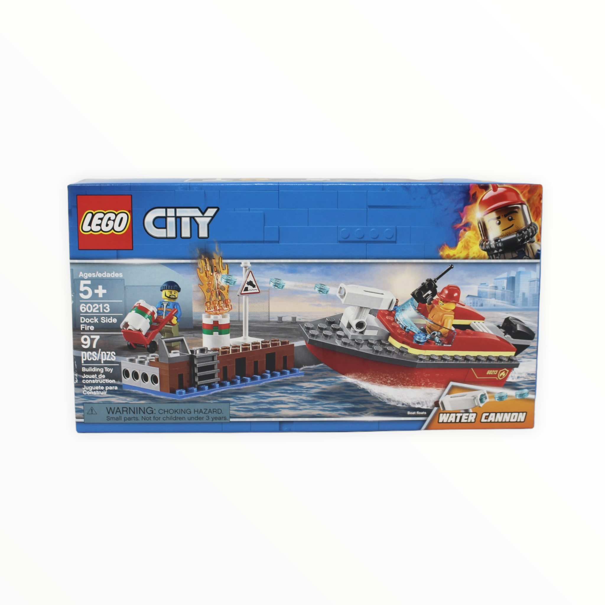 Retired Set 60213 City Dock Side Fire