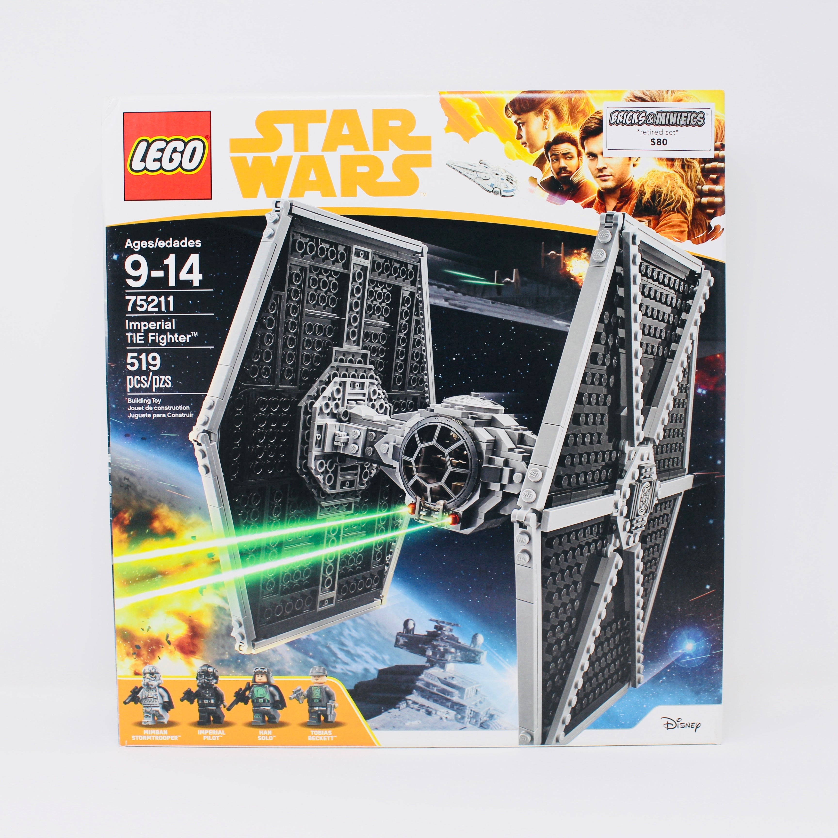 Retired Set 75211 Star Wars Imperial TIE Fighter