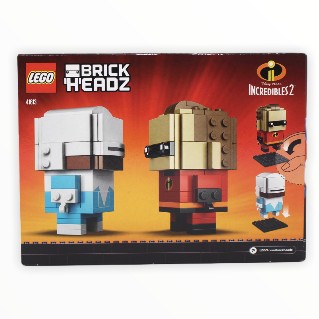 Retired Set 41613 Disney BrickHeadz Mr. Incredible and Frozone