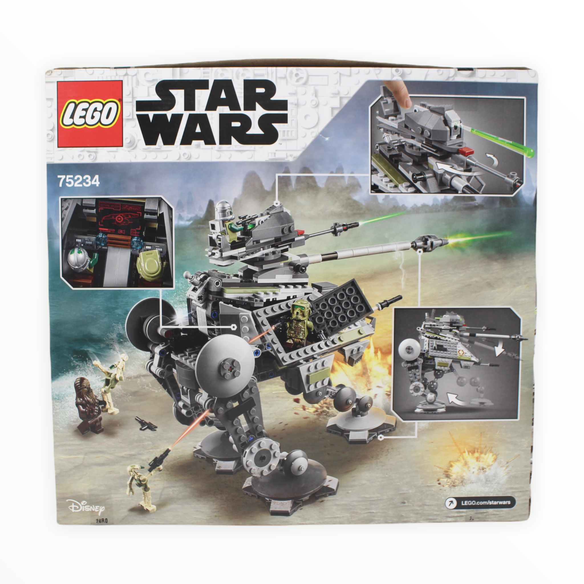 Retired Set 75234 Star Wars AT-AP Walker