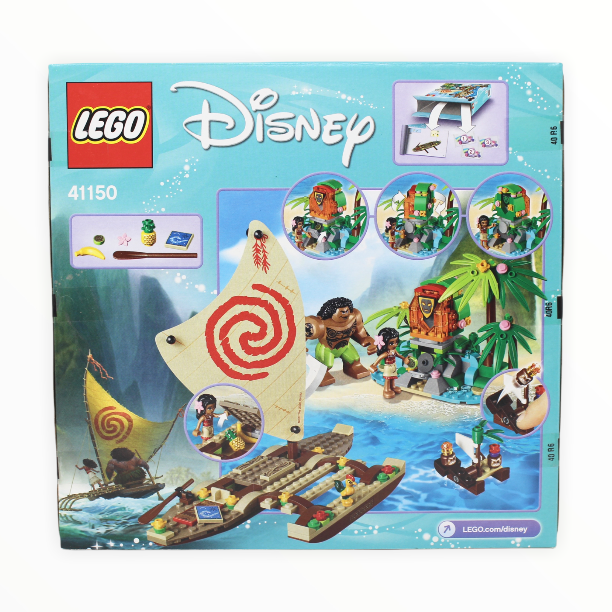 Retired Set 41150 Disney Moana’s Ocean Voyage
