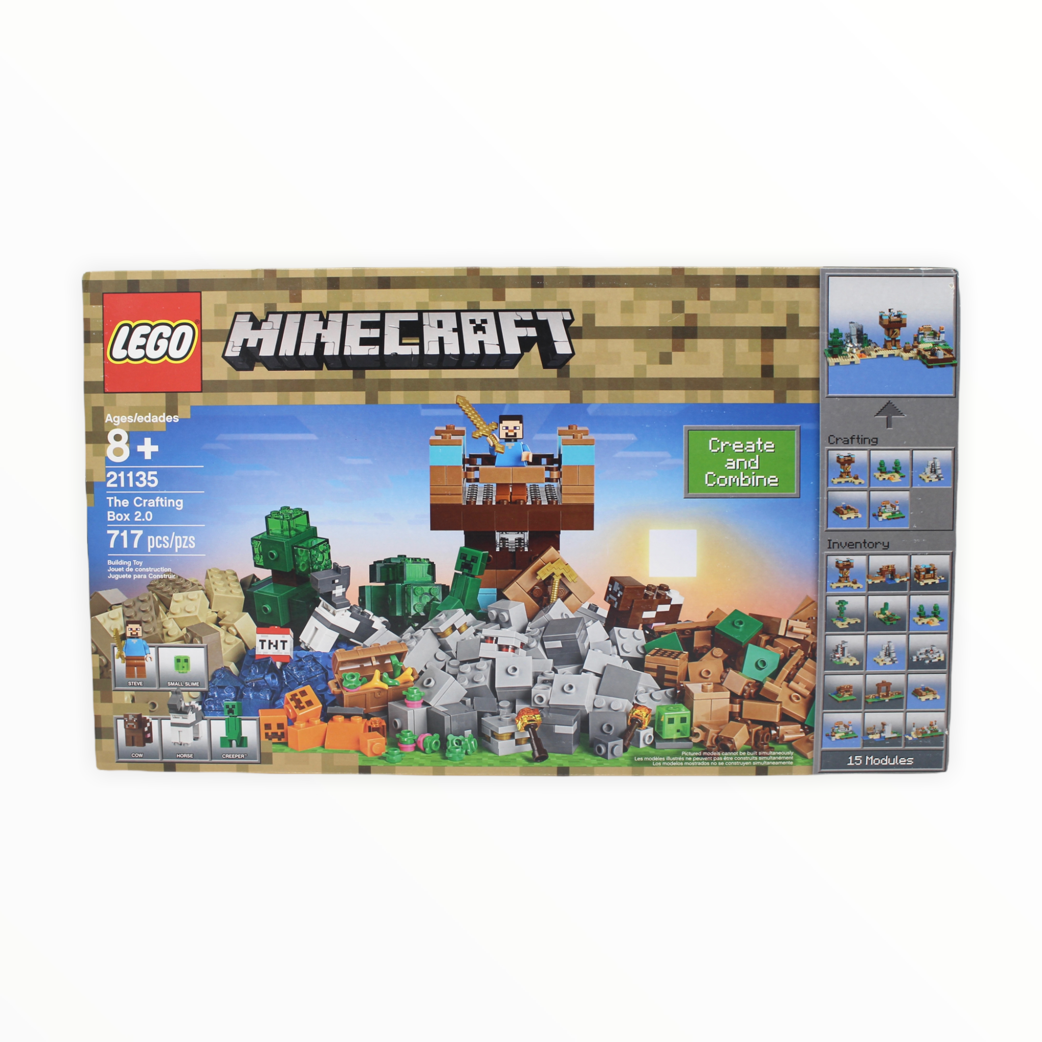 Retired Set 21135 Minecraft The Crafting Box 2.0