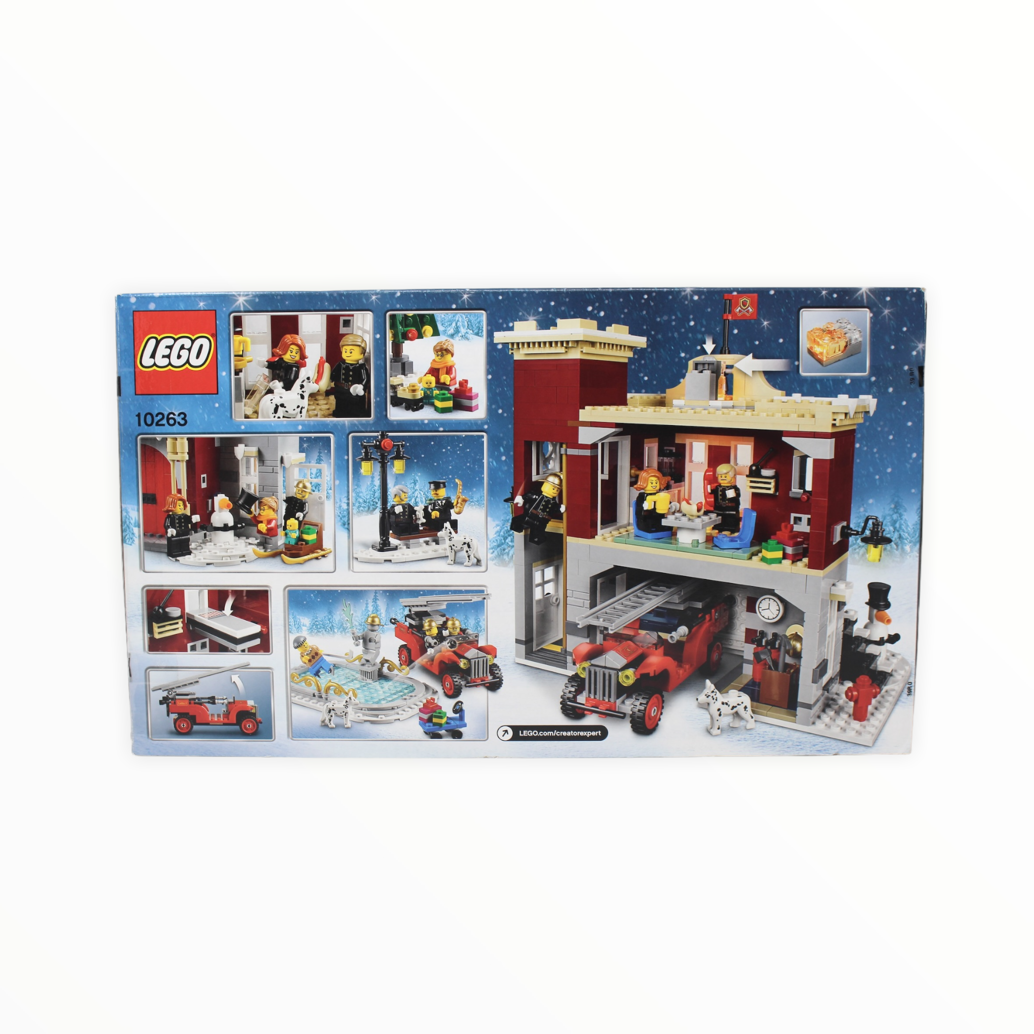 Certified Used Set 10263 Creator Winter Village Fire Station
