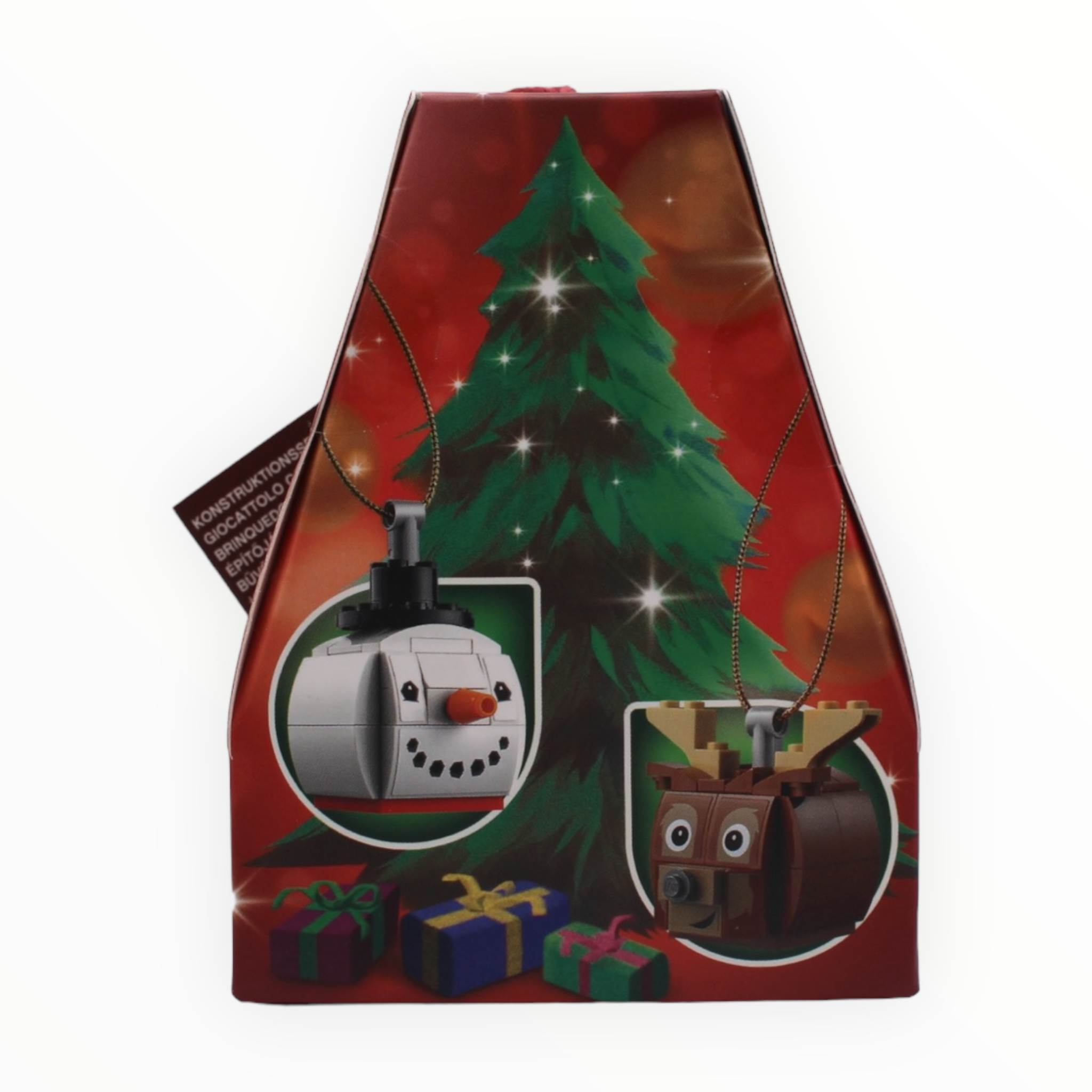 Retired Set 854050 LEGO Snowman and Reindeer Ornament