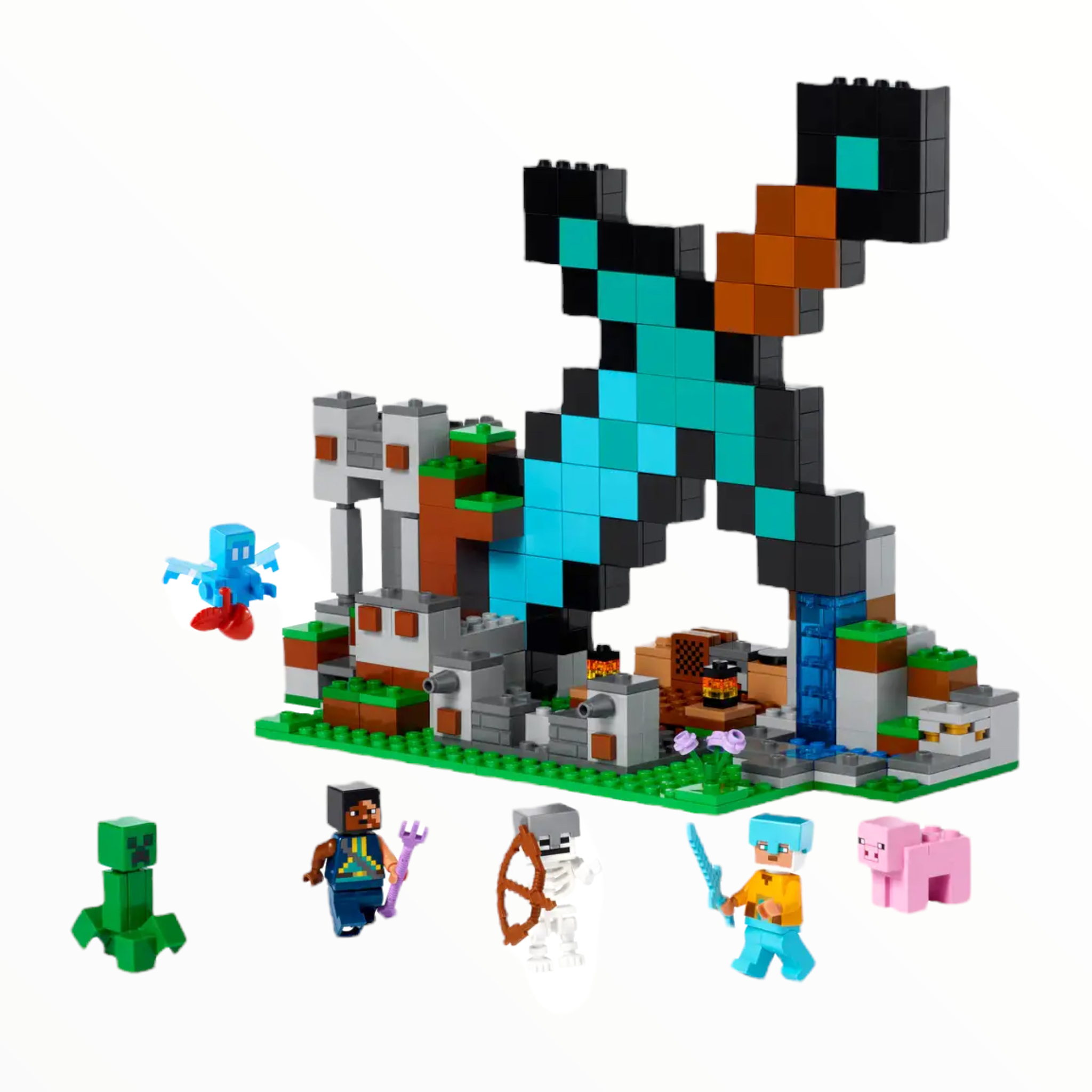21244 Minecraft The Sword Outpost