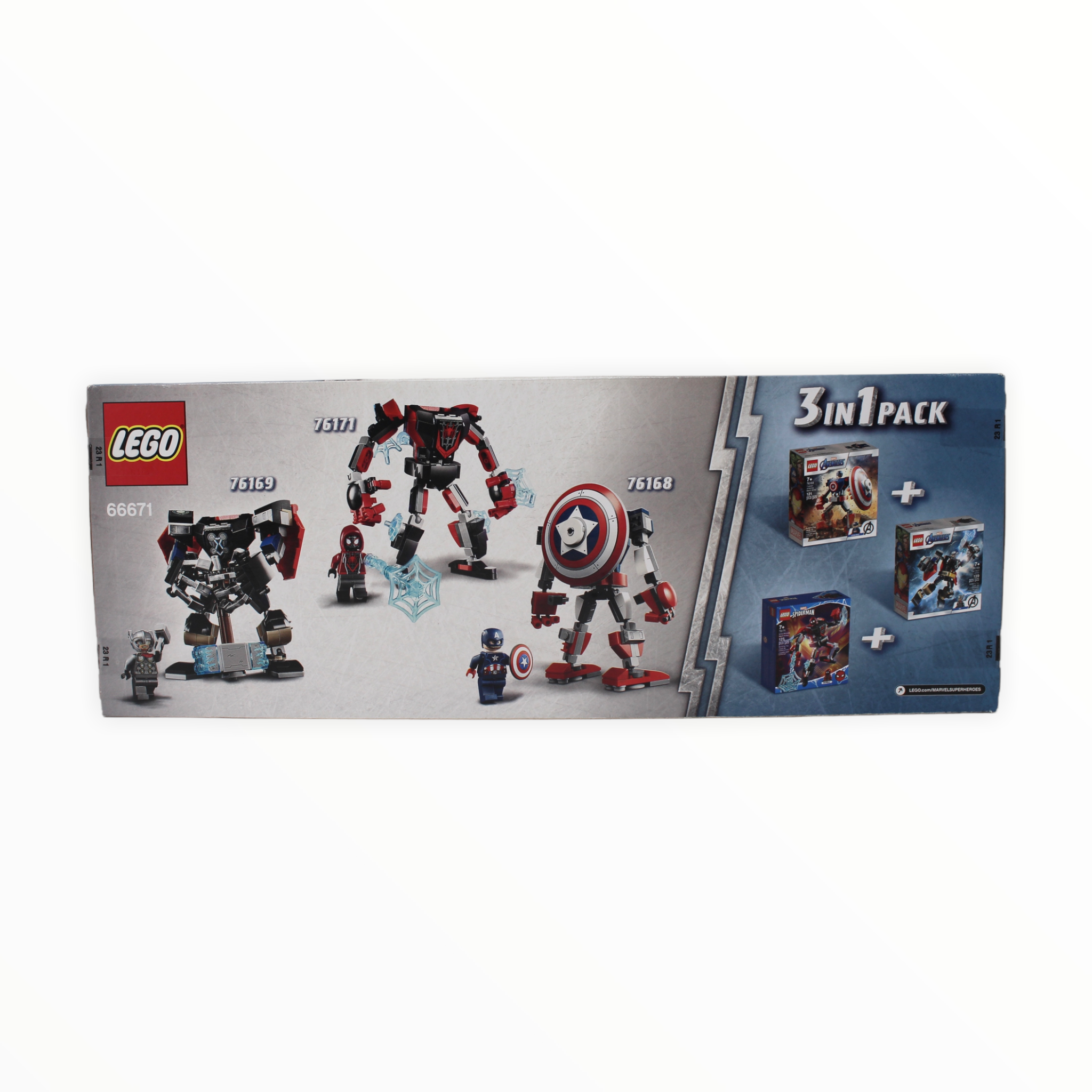 Retired Set 66671 Marvel Mech Armor Collection (76168, 76169, 76171)