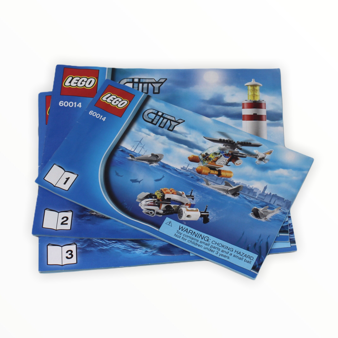 Used Set 60014 City Coast Guard Patrol