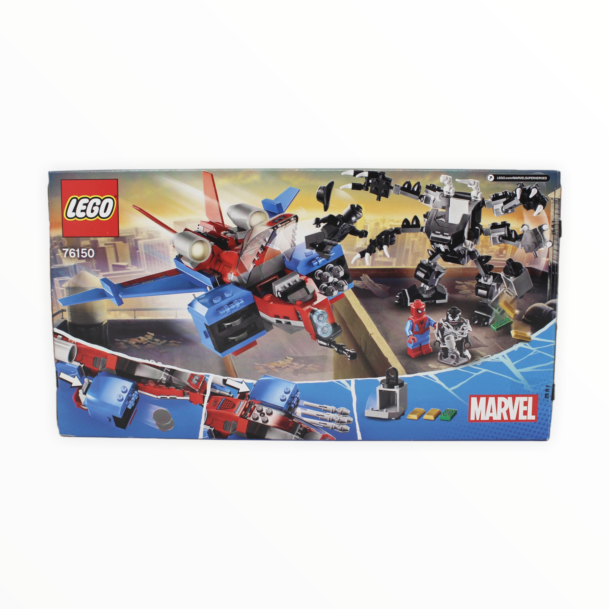 Certified Used Set 76150 Spider-Man Spiderjet vs. Venom Mech