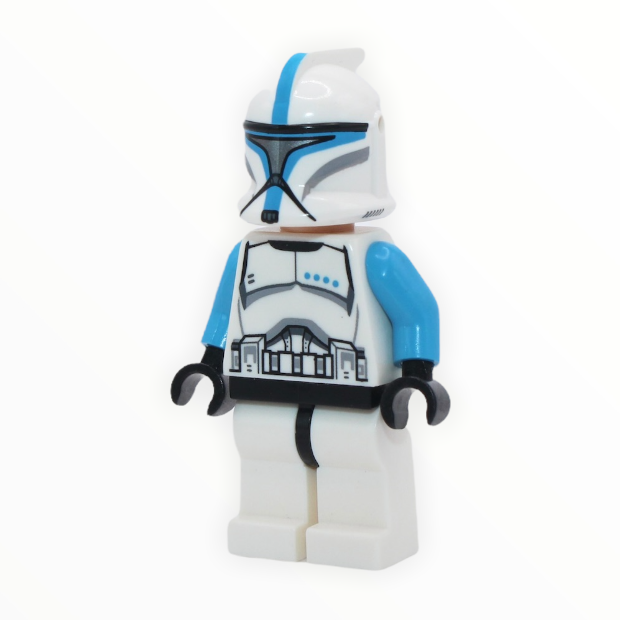 Clone Trooper Lieutenant (Phase I, plain legs, dark azure)