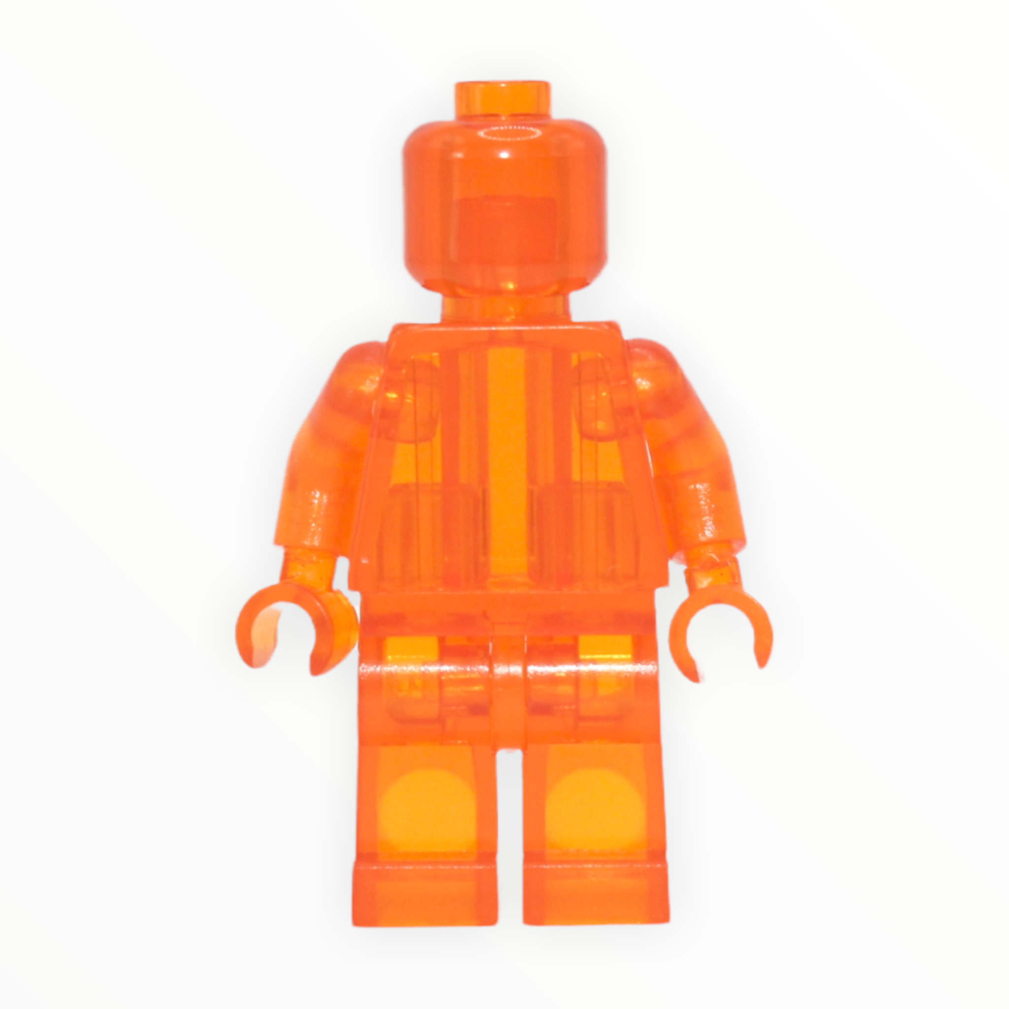 Transparent Orange Minifigure