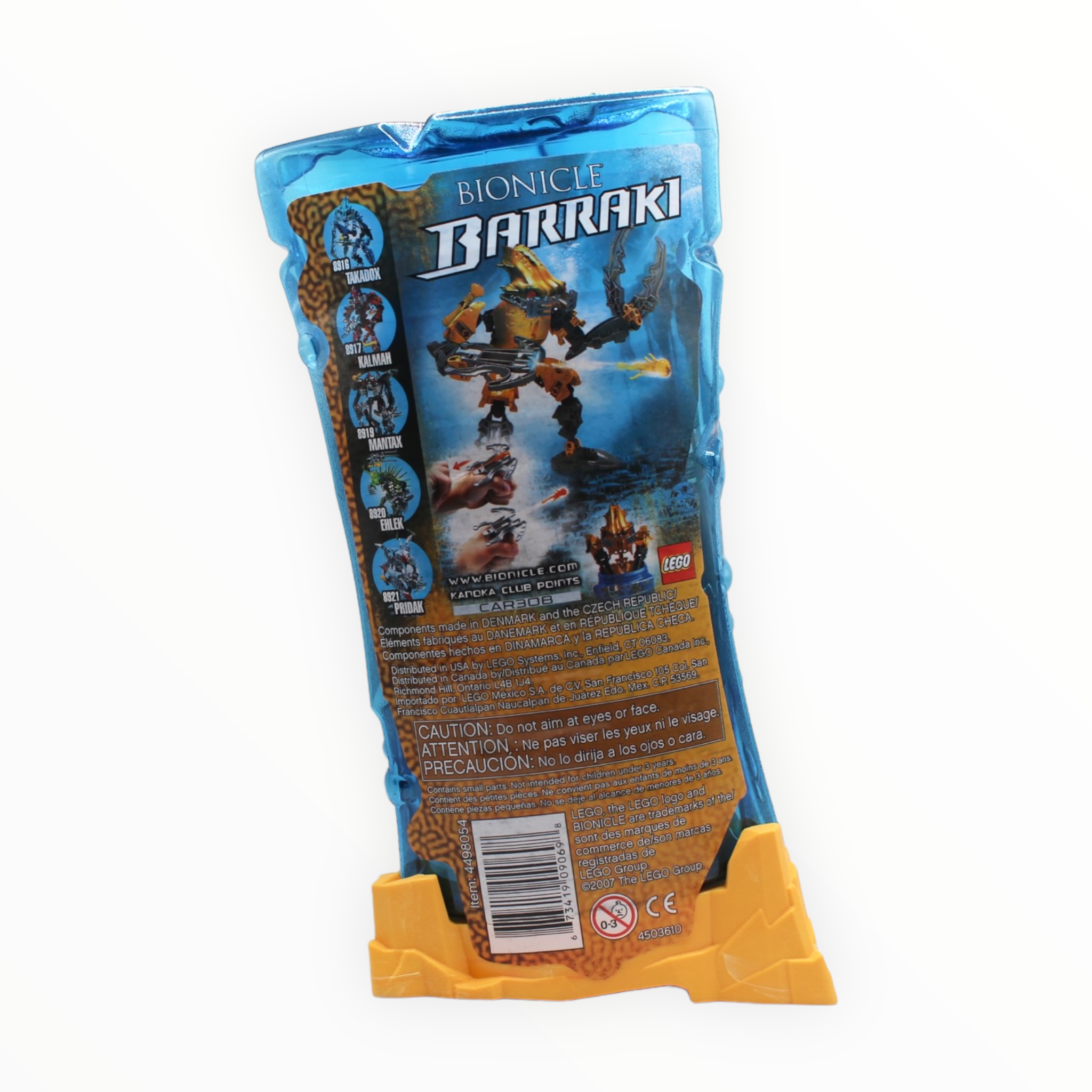 Retired Set 8918 Bionicle Carapar