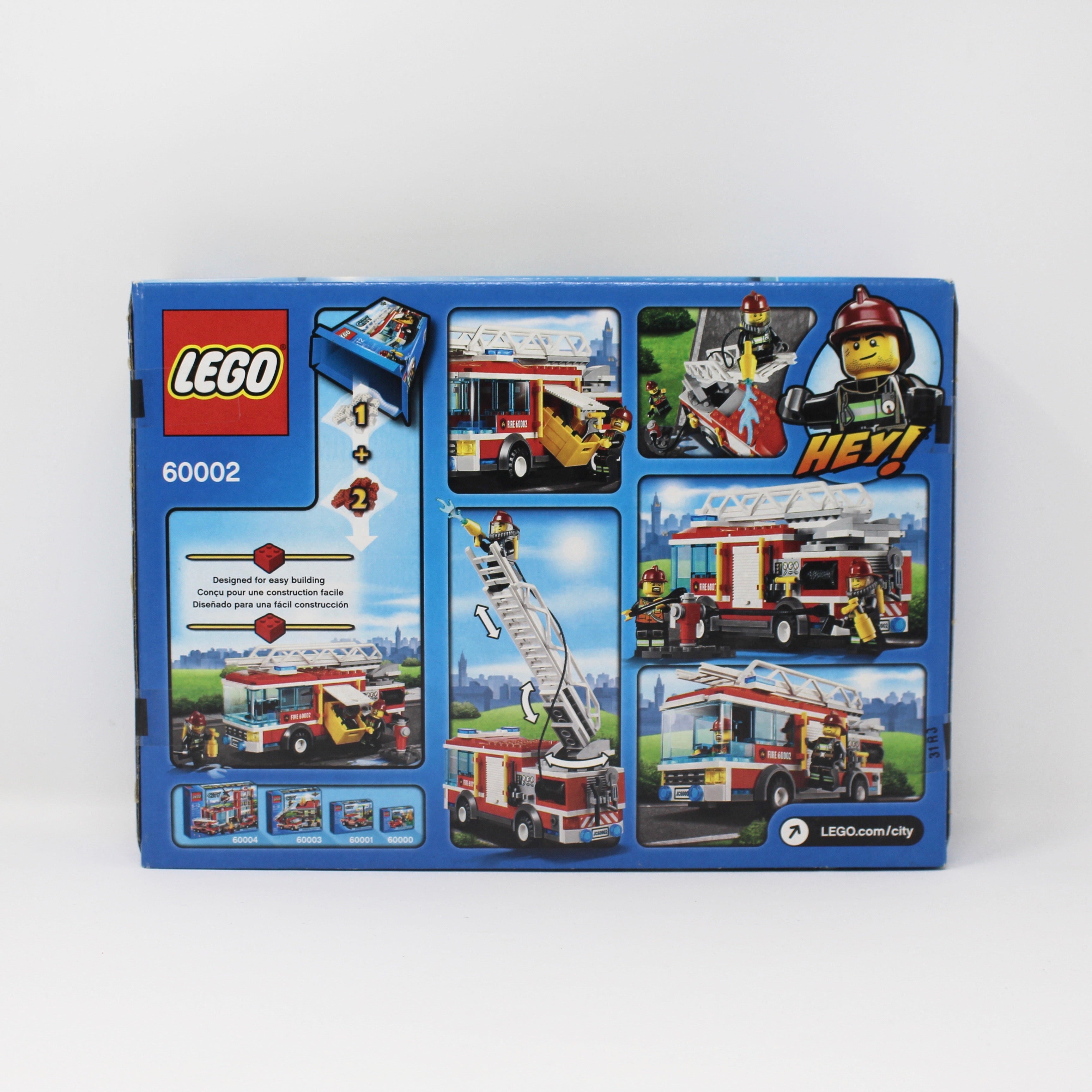 Retired Set 60002 City Fire Truck