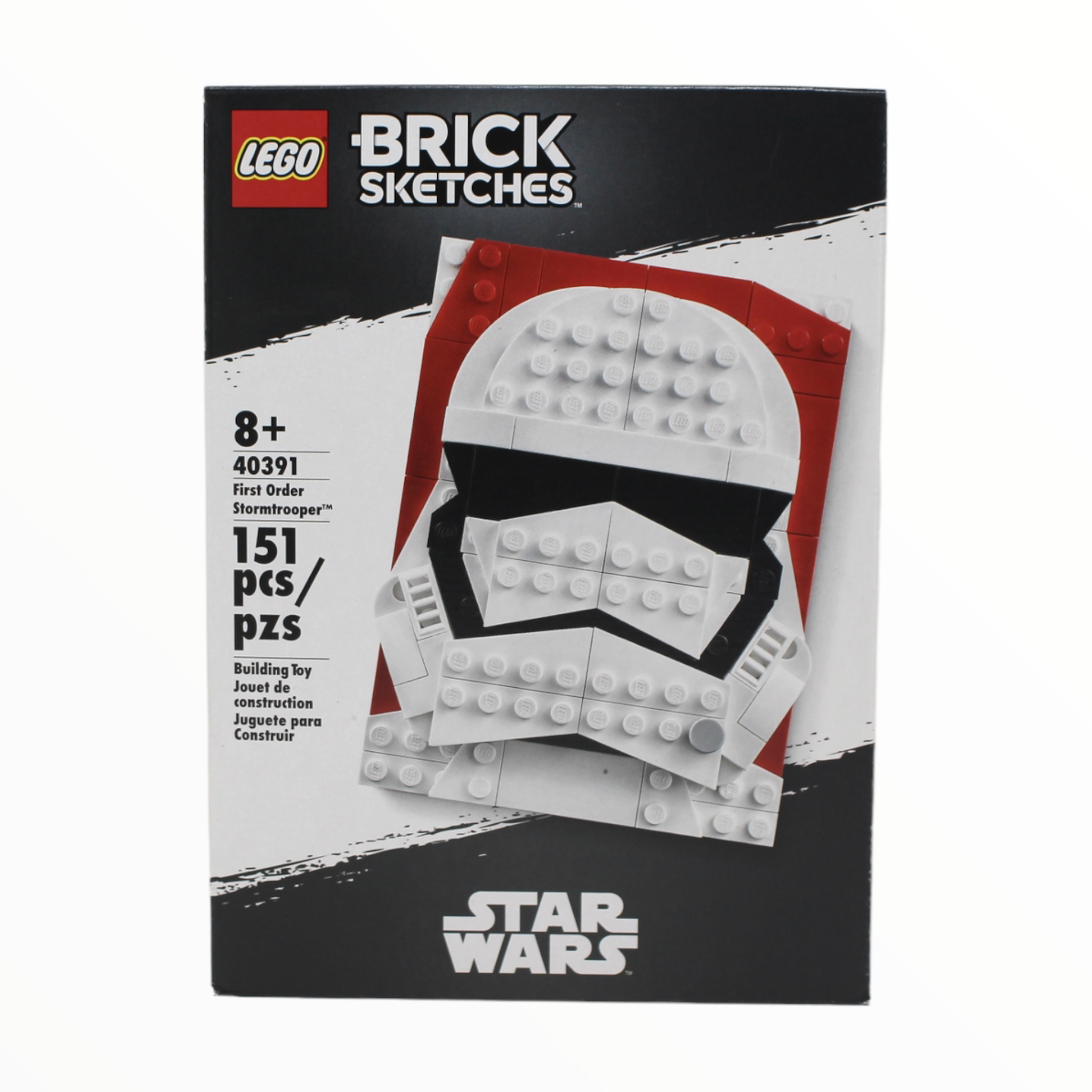 Retired Set 40391 Star Wars Brick Sketches First Order Stormtrooper