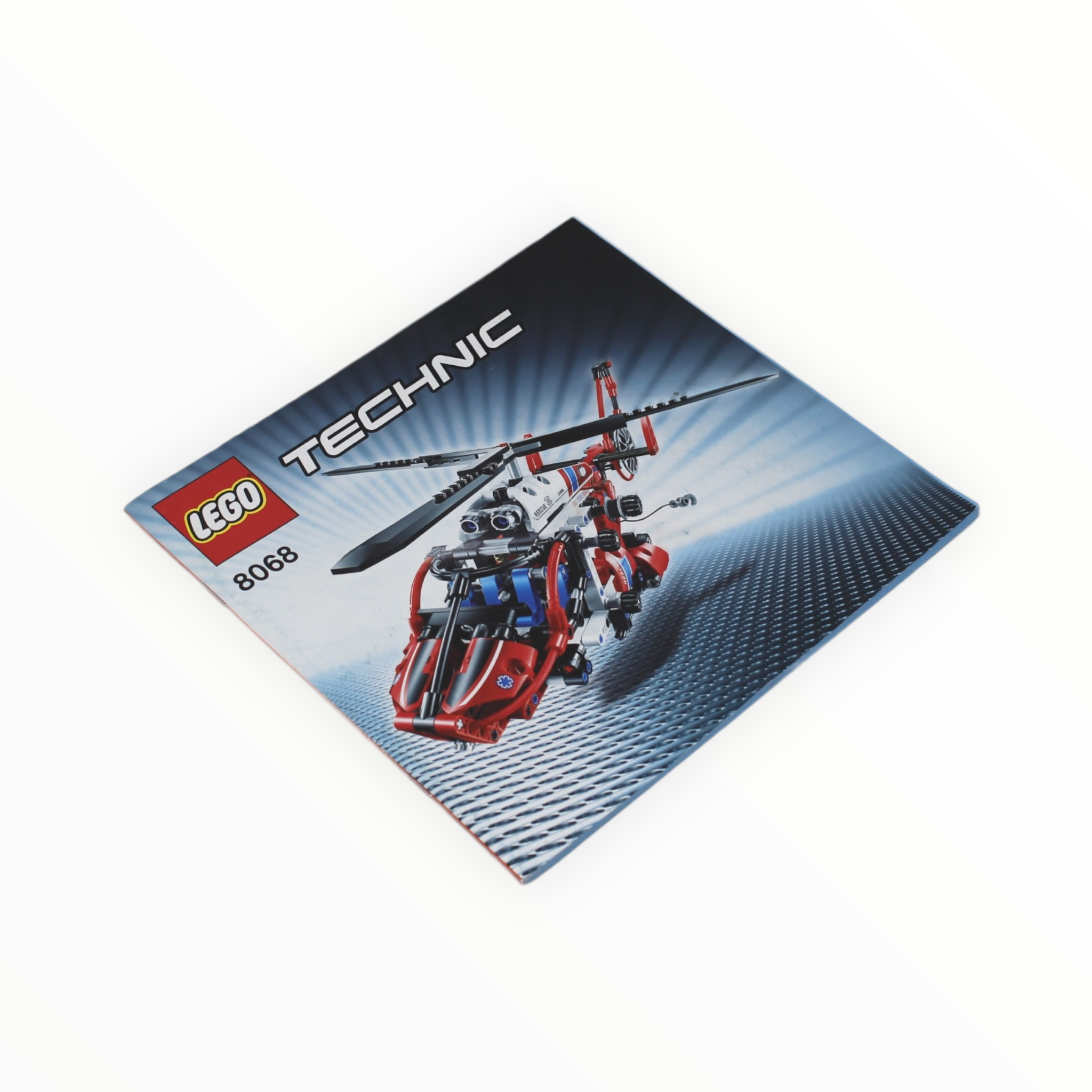 Used Set 8068 Technic Rescue Helicopter