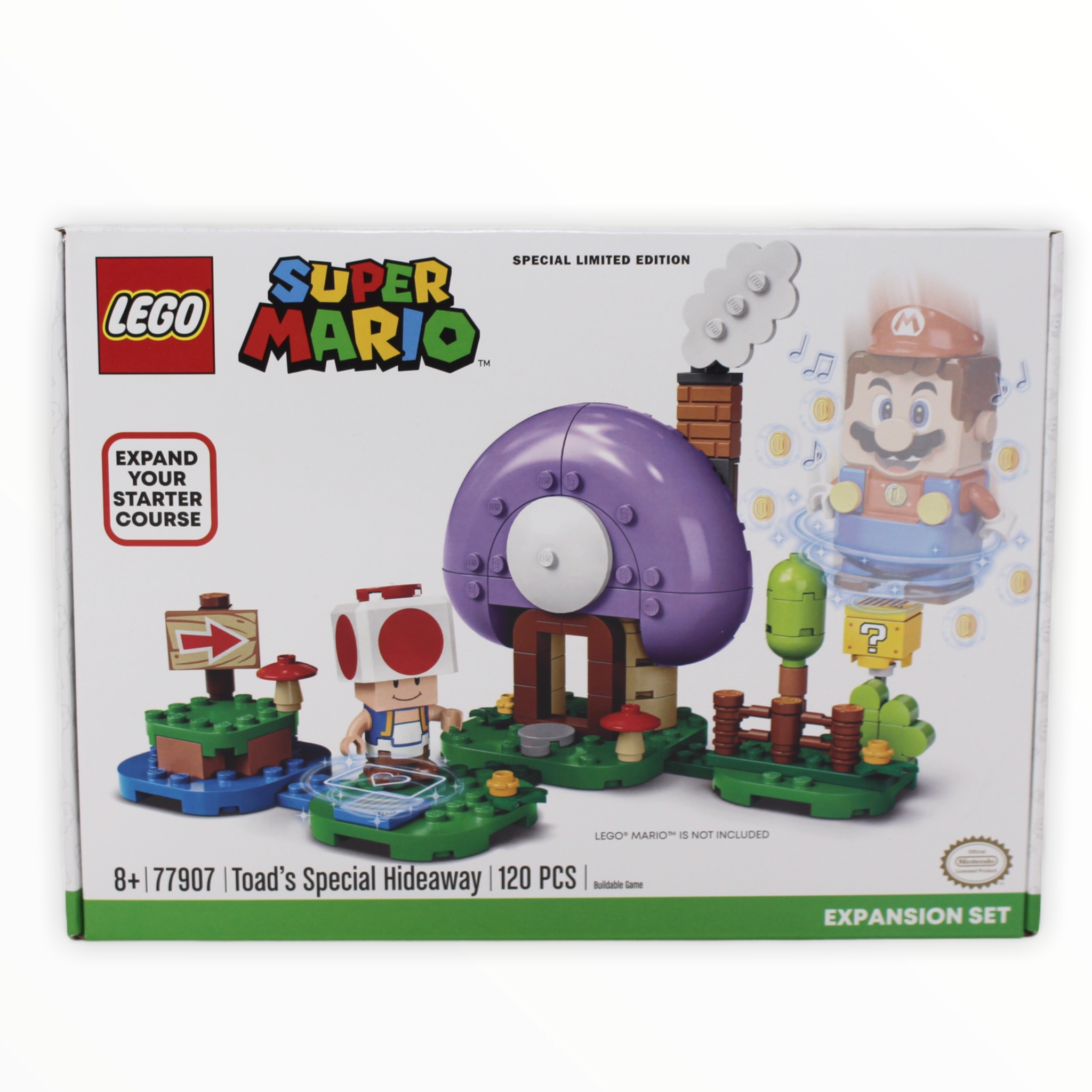 Retired Set 77907 Super Mario Toad’s Special Hideaway - Expansion Set - San Diego Comic-Con 2020 Exclusive