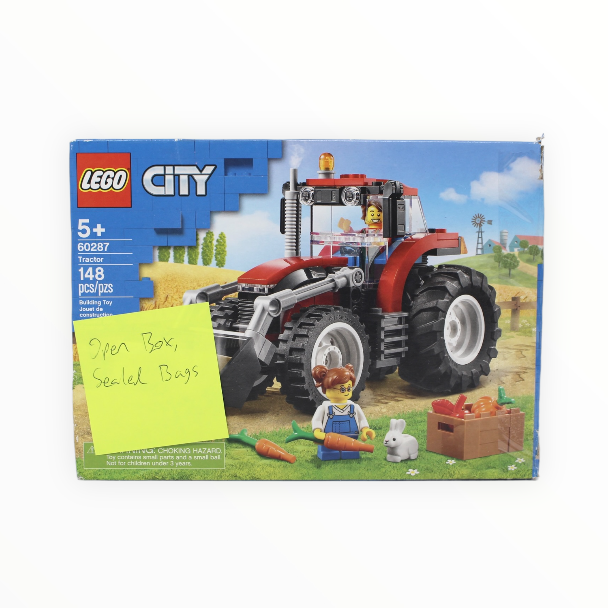 Certified Used Set 60287 City Tractor (open box, sealed bags)