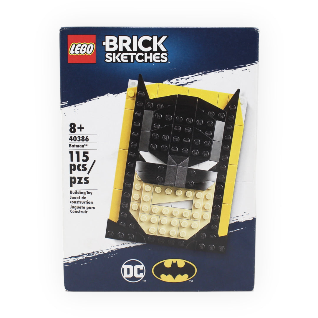 Retired Set 40386 Brick Sketches Batman