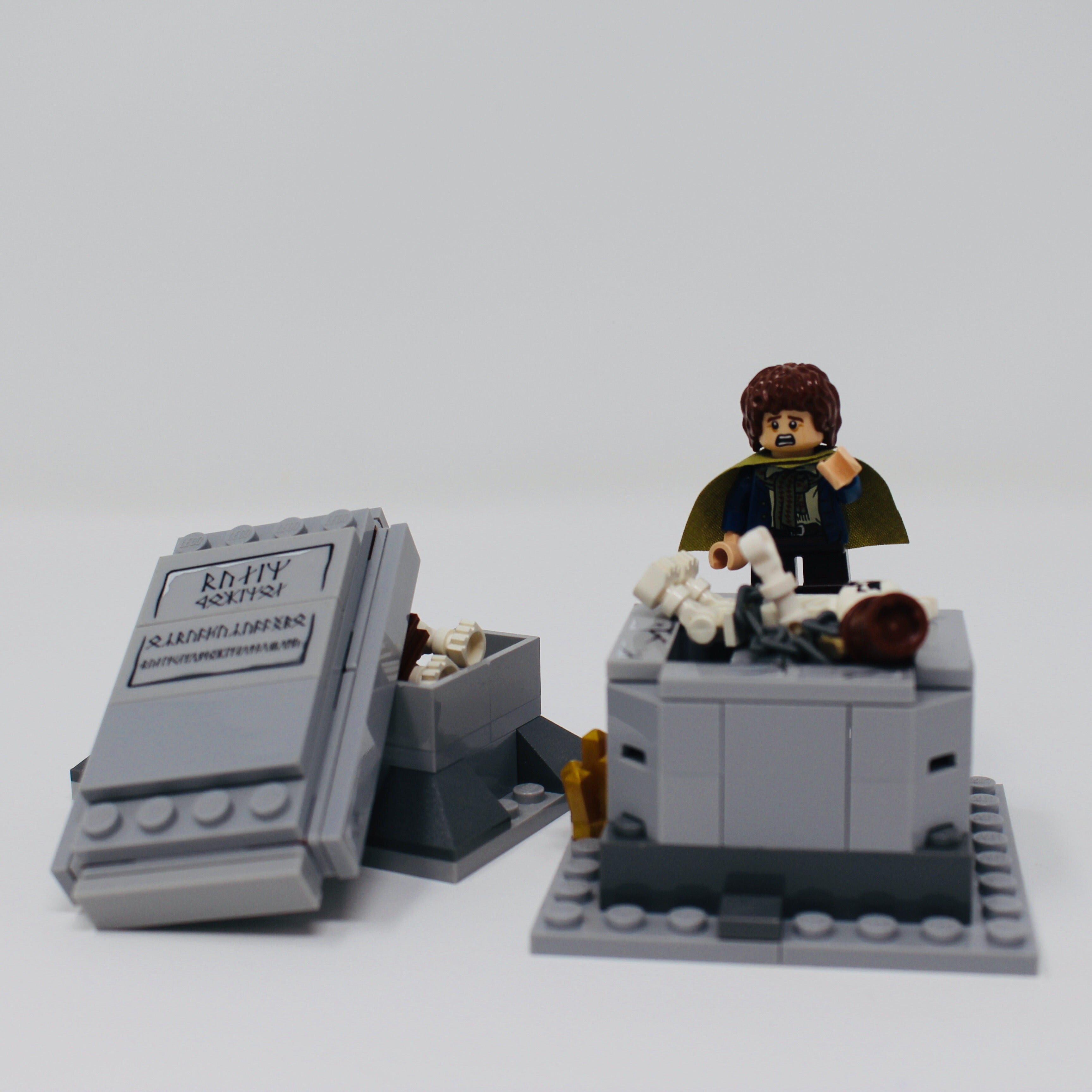 a man sitting on the back of a truck
