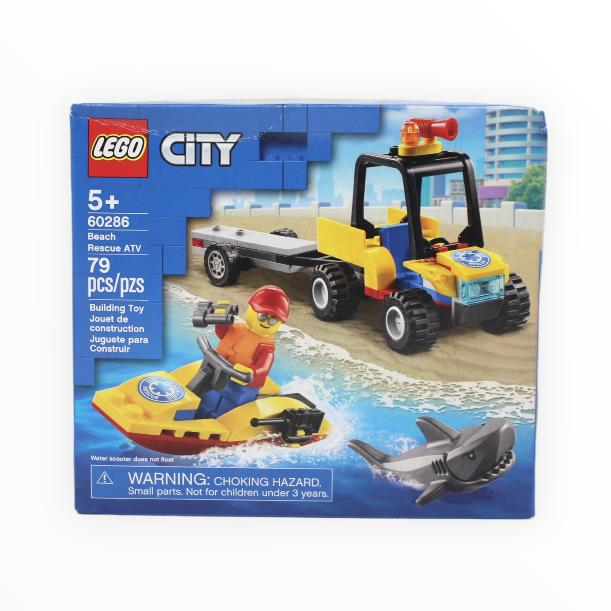 Retired Set 60286 City Beach Rescue ATV