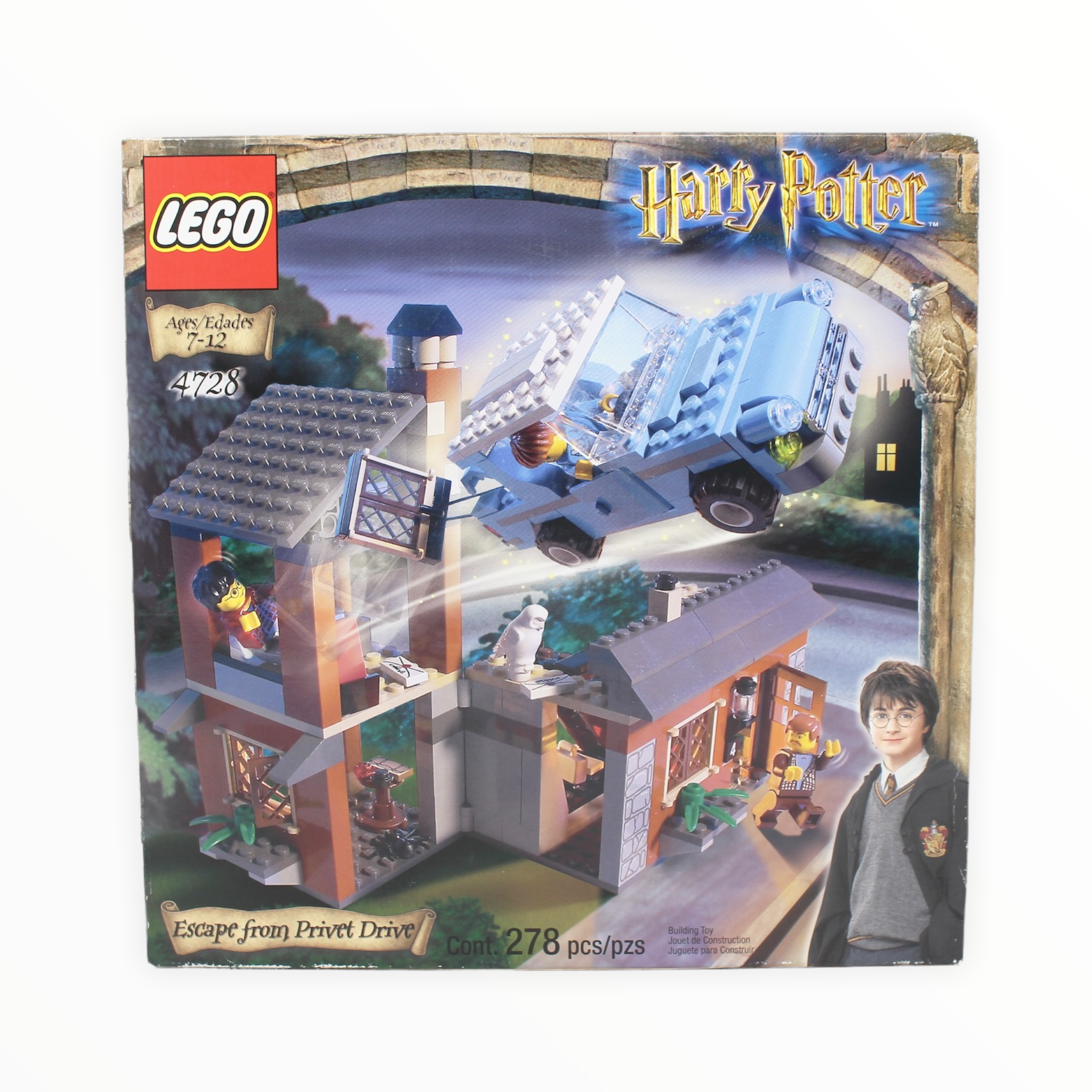 Certified Used Set 4728 Harry Potter Escape from Privet Drive