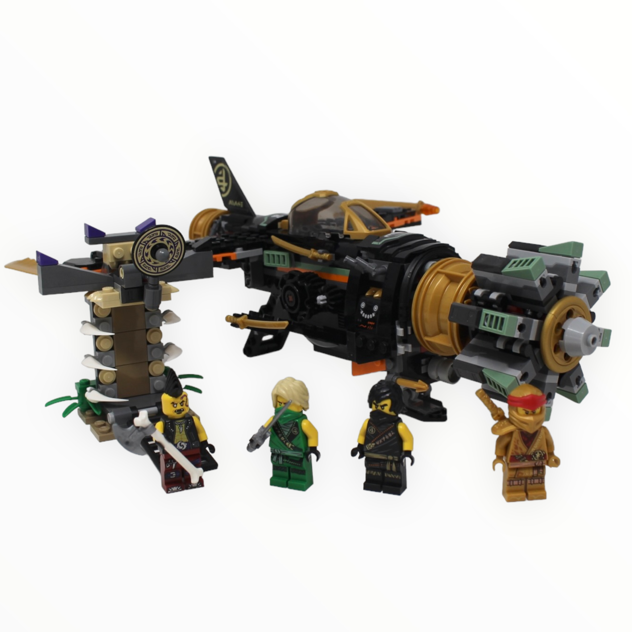 Used Set 71736 Ninjago Boulder Blaster