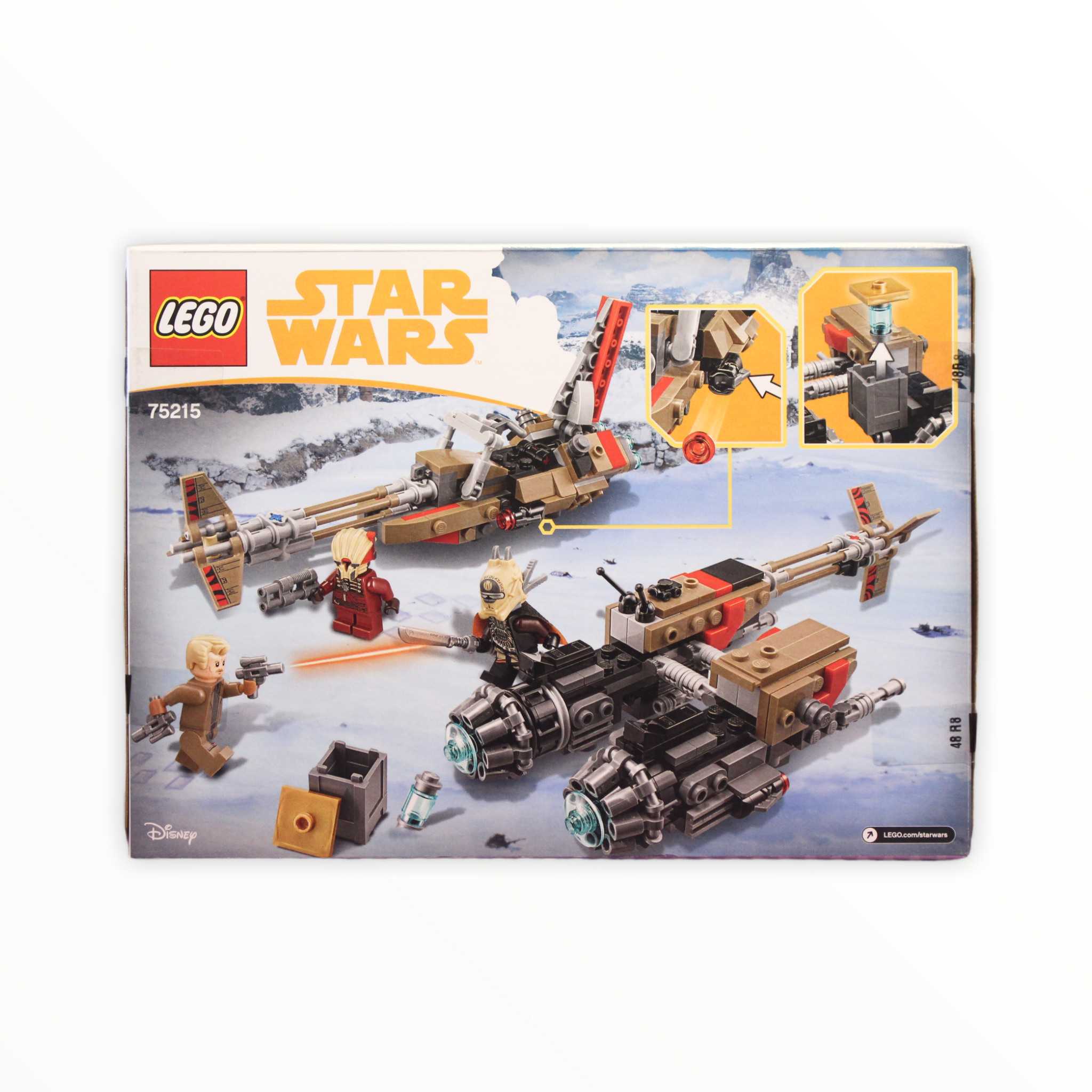 Retired Set 75215 Star Wars Cloud Rider Swoop Bikes