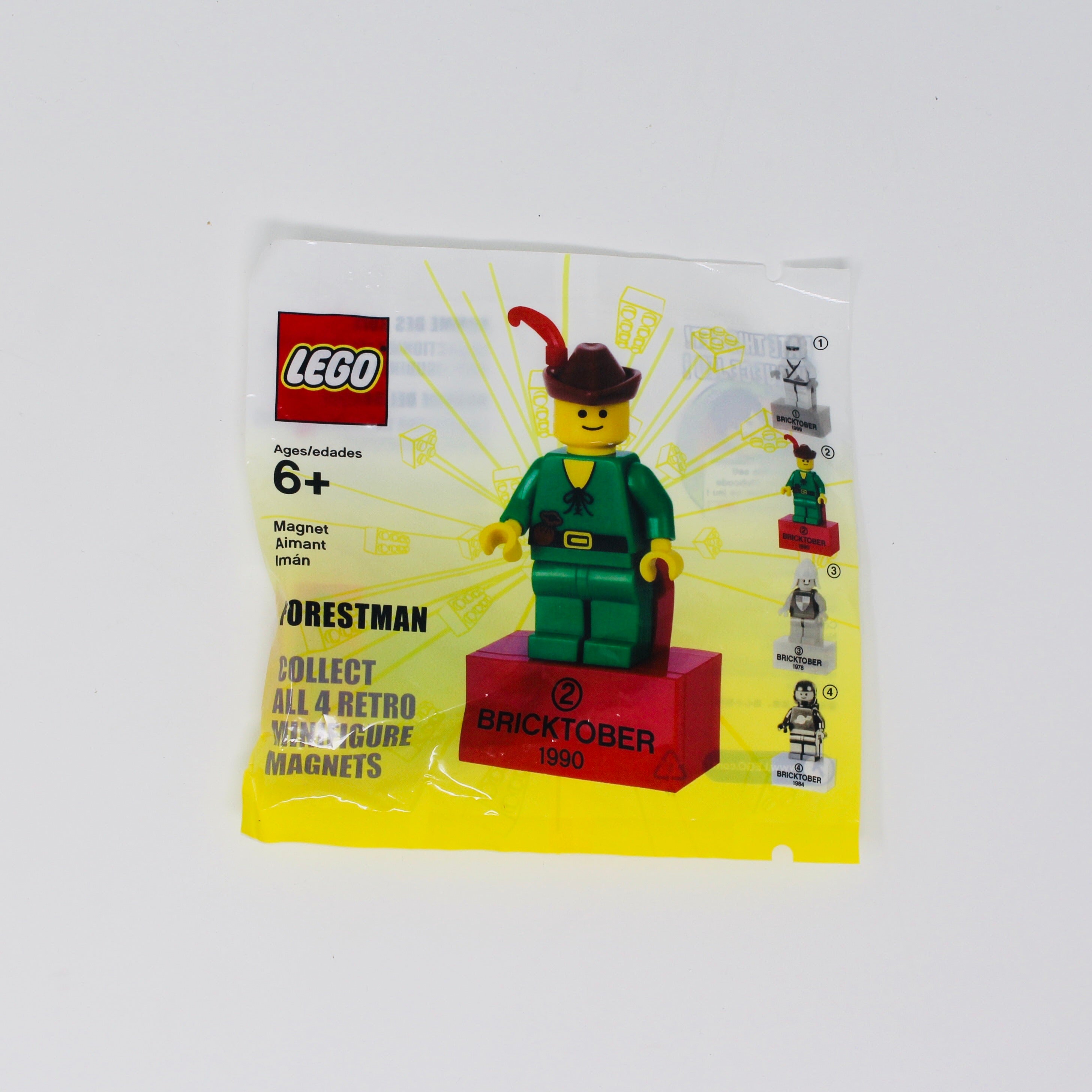 Polybag 2856224 Retro Forestman Magnet (Bricktober 2011)