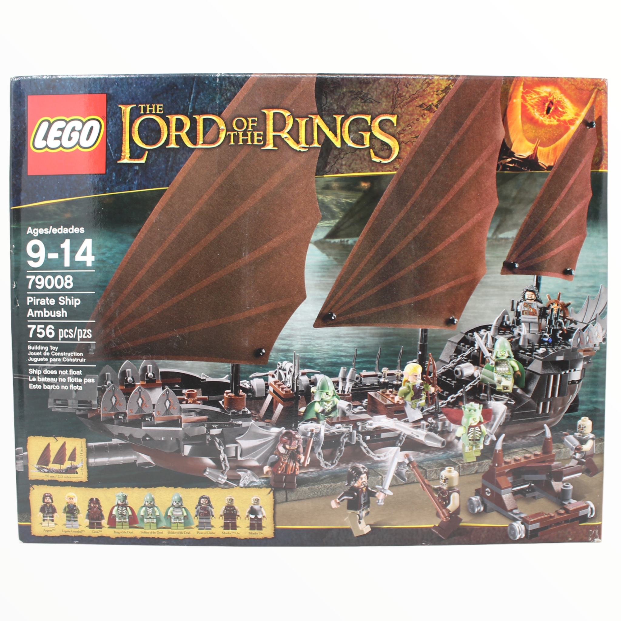 Lego lord of store the rings ghost ship