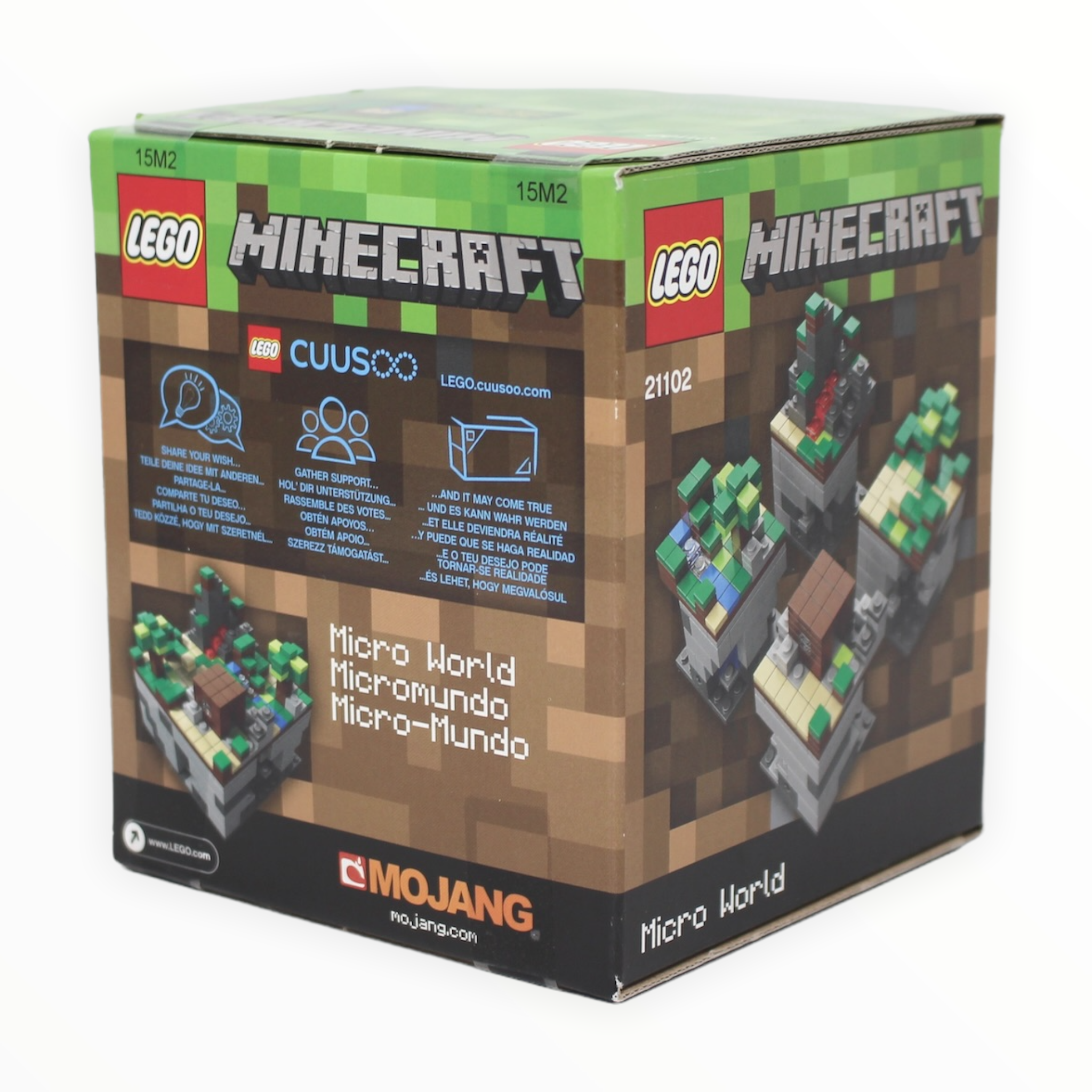Retired Set 21102 LEGO CUUSOO Minecraft Micro World - The Forest