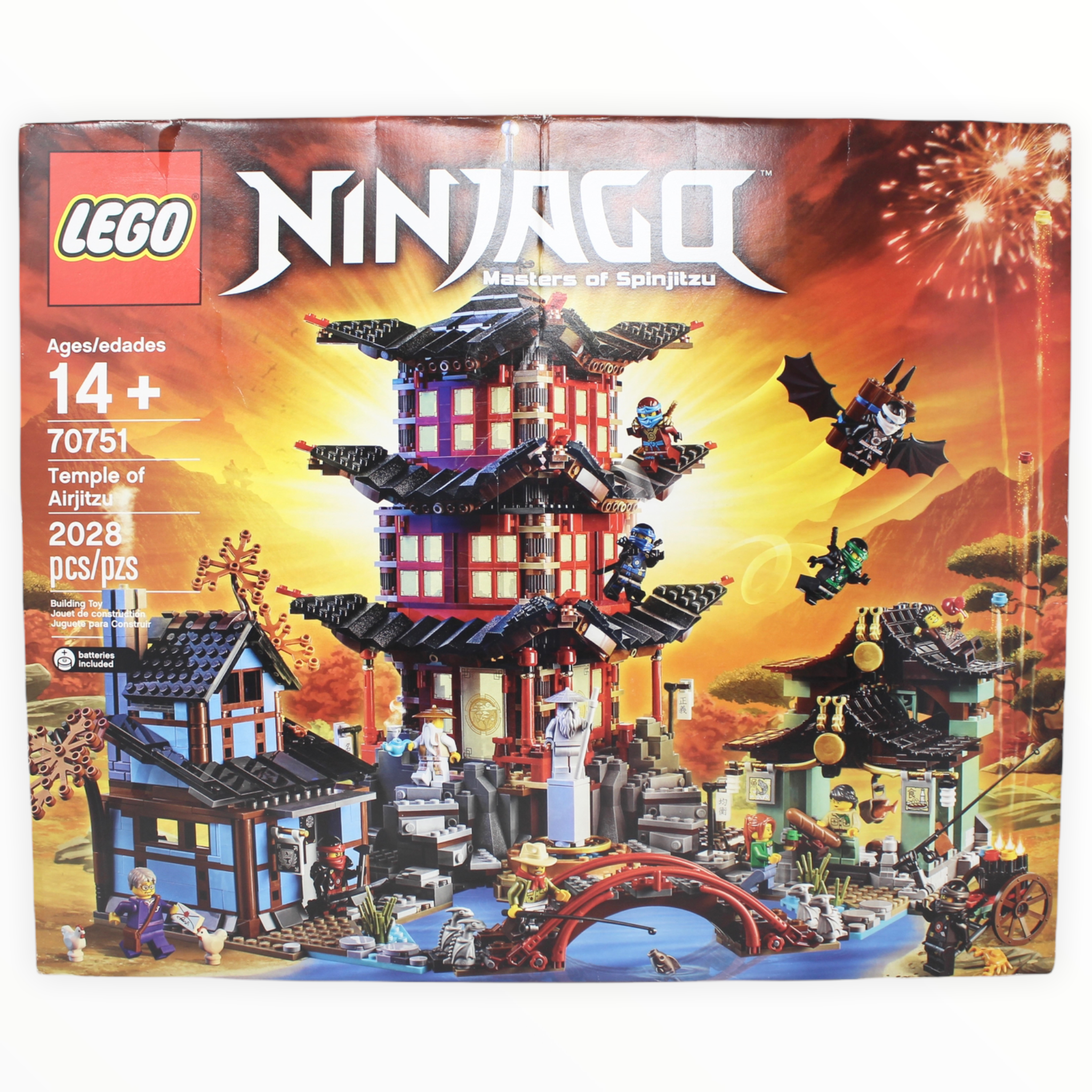 Retired Set 70751 Ninjago Temple of Airjitzu